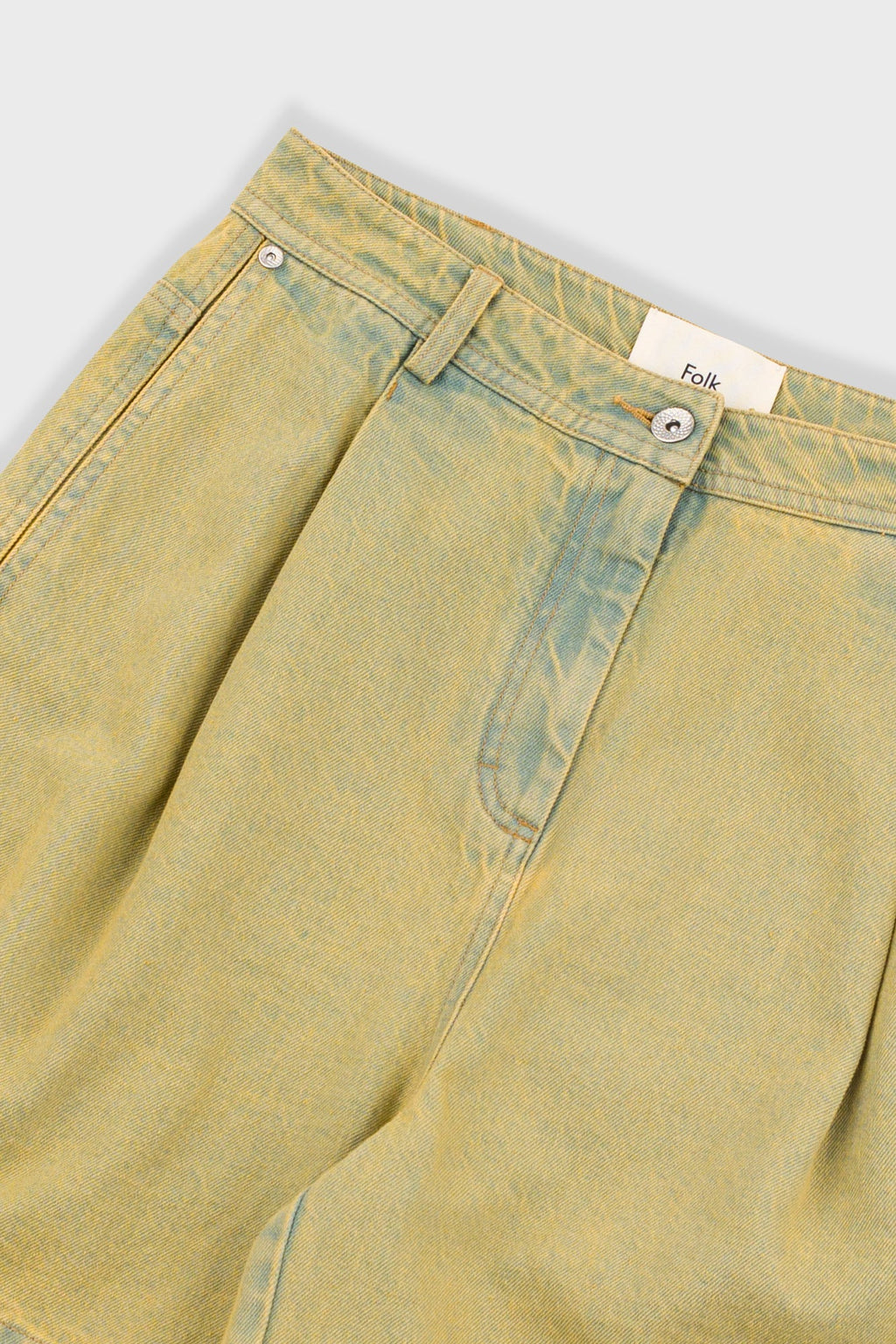 Boyfriend Shorts - Bleached Denim