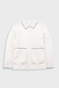 Pleated Shirt - White
