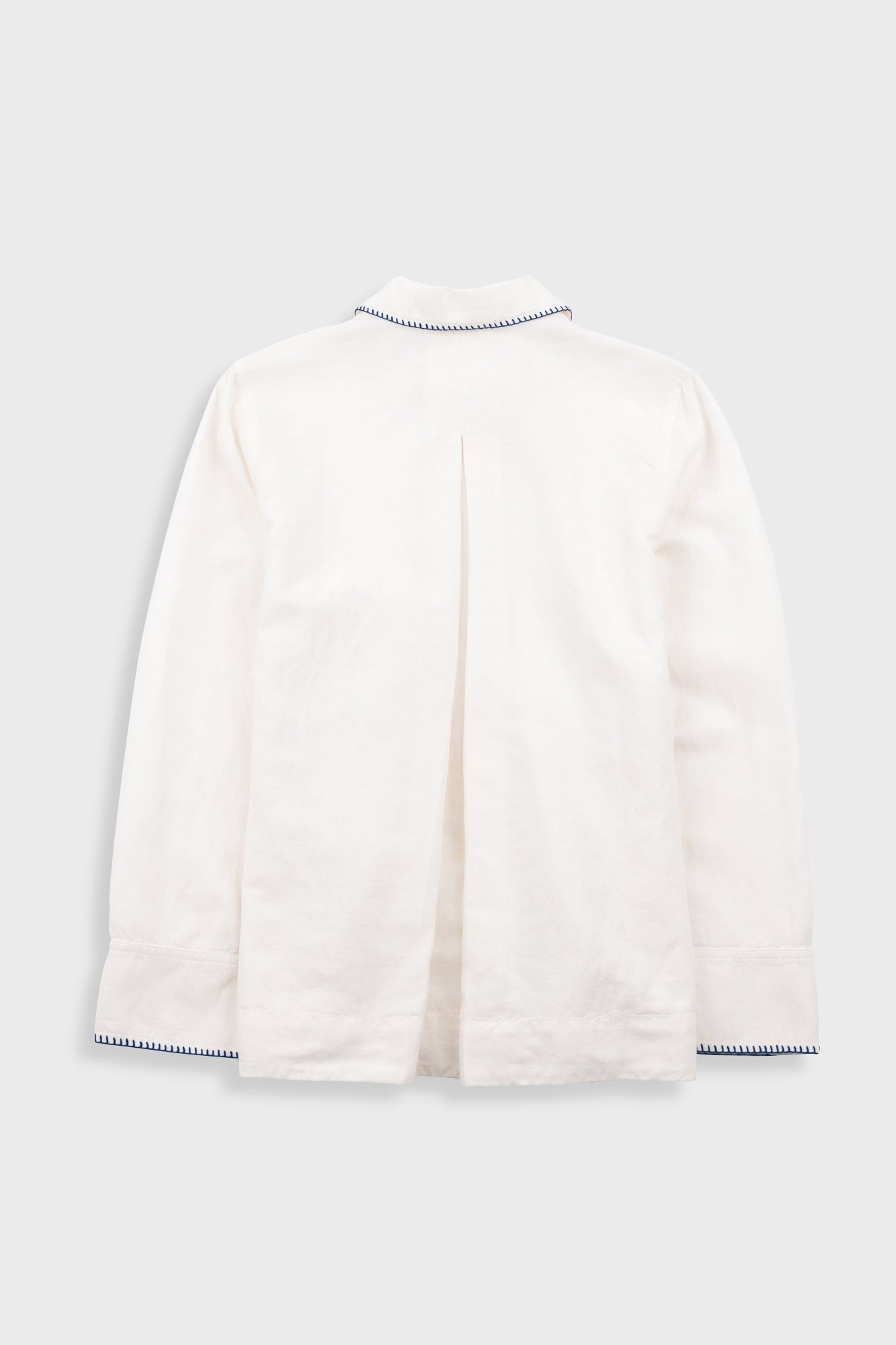 Pleated Shirt - White