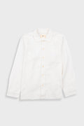 Raglan Shirt - White Dropstitch Waffle