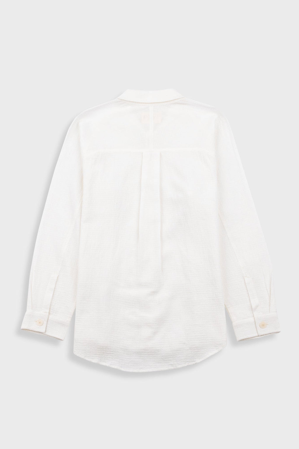 Raglan Shirt - White Dropstitch Waffle