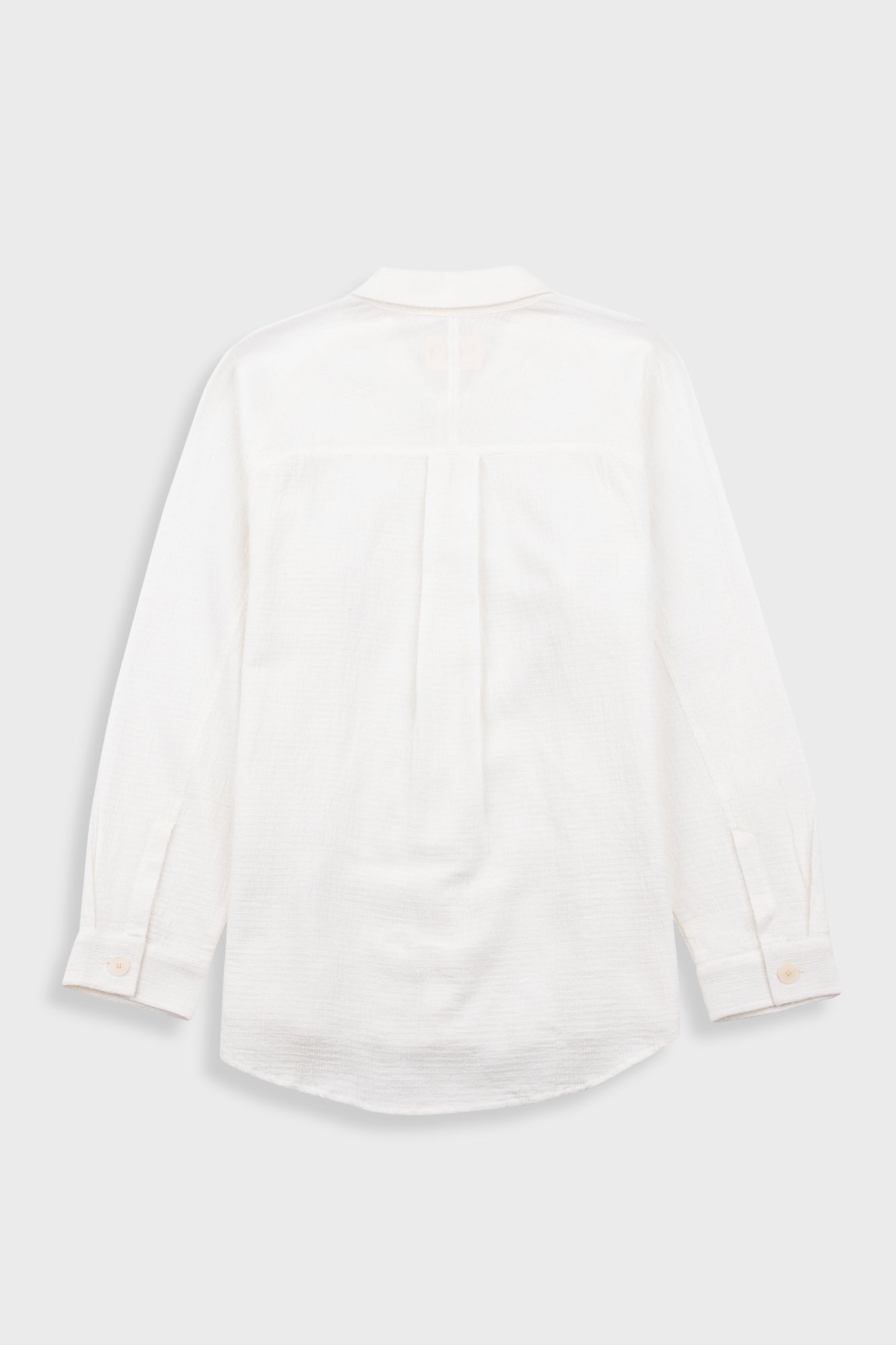Raglan Shirt - White Dropstitch Waffle
