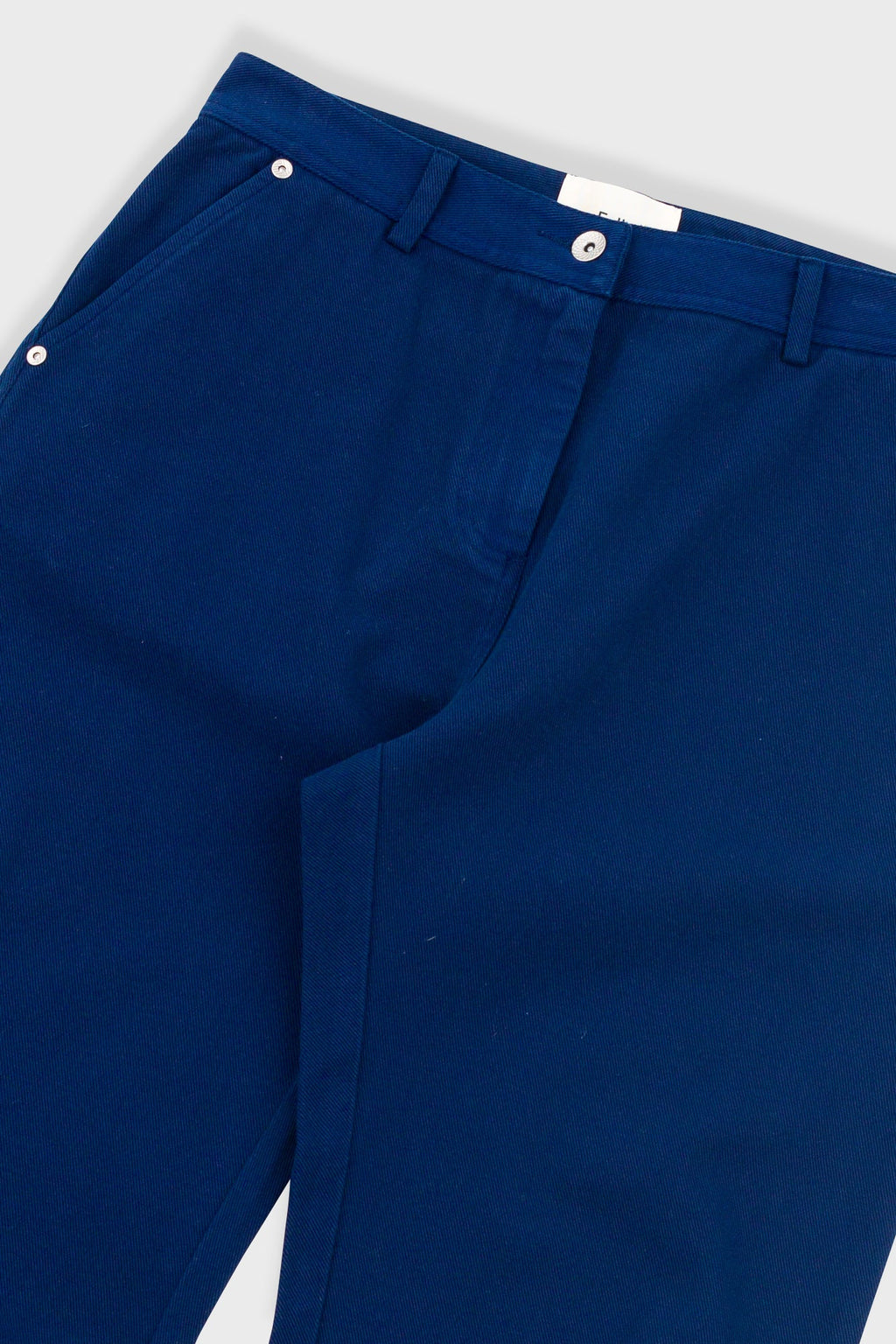 Barrel Trousers - Indigo Twill