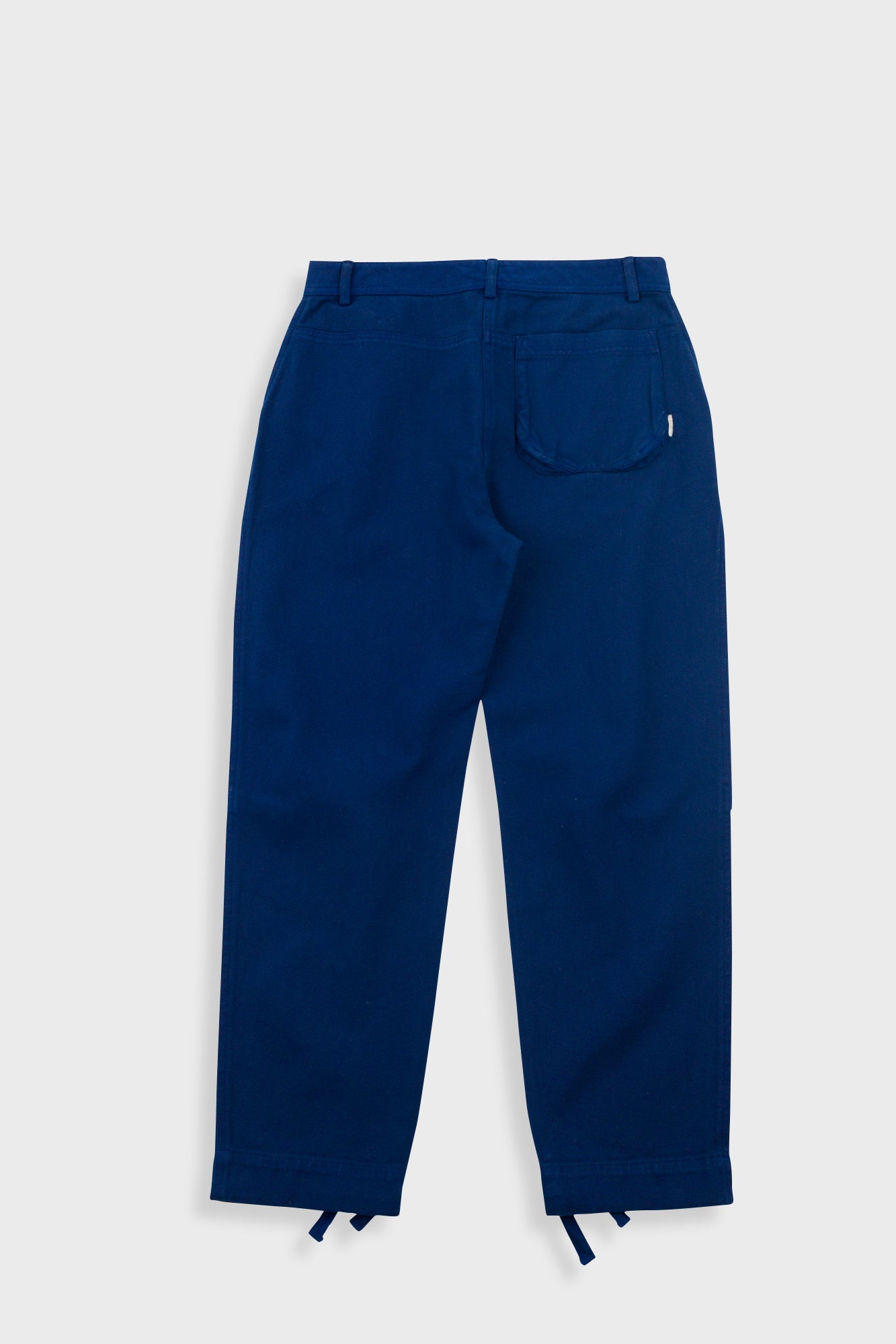 Barrel Trousers - Indigo Twill
