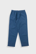Drawcord Assembly Pant - Soft Indigo Overdyed Stripe