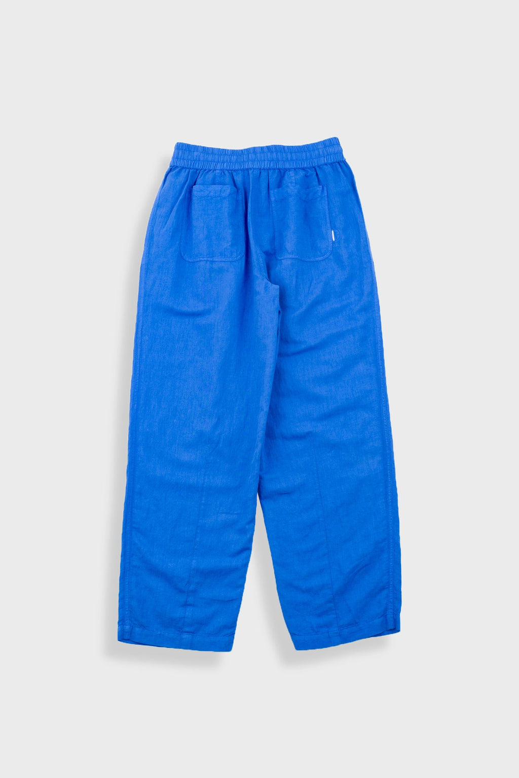 Drawcord Baggy Pants - Washed Cobalt
