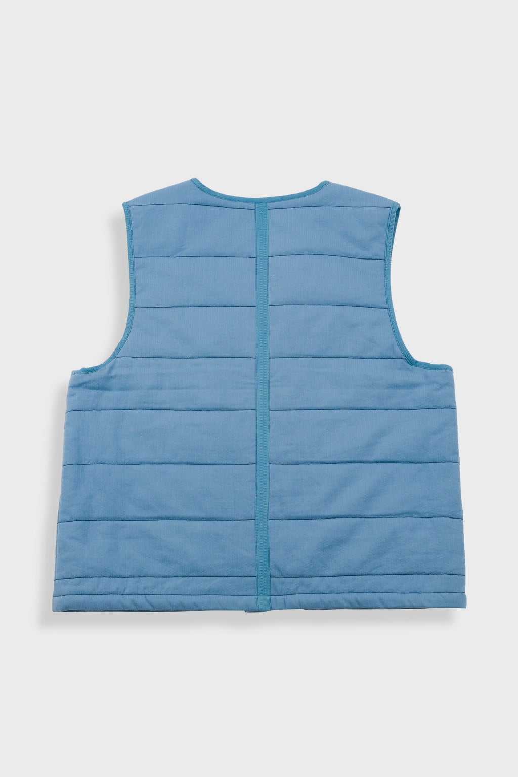 Gilet - Light Indigo Topstitch