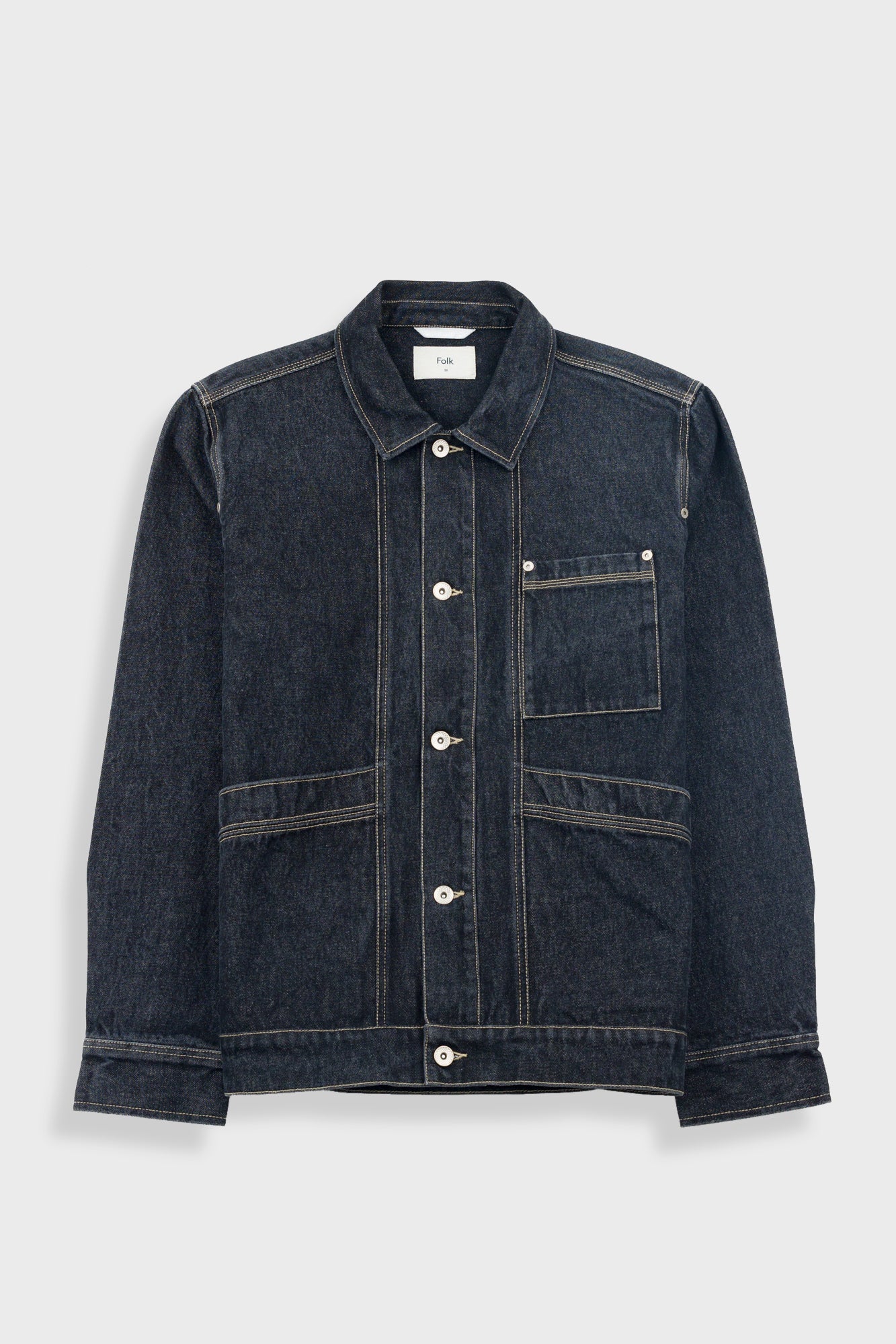 Meyer Jacket - Black Washed Denim
