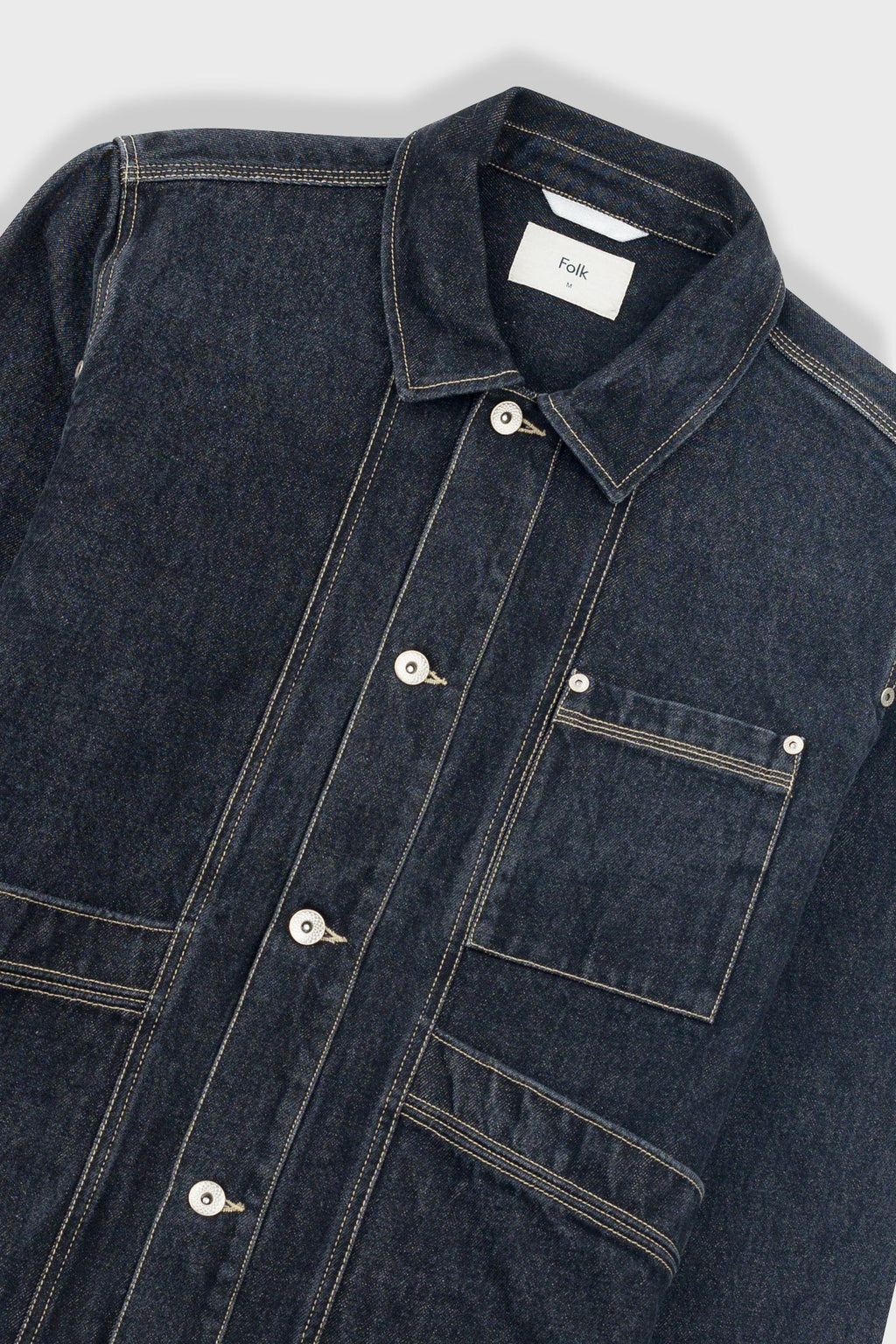Meyer Jacket - Black Washed Denim