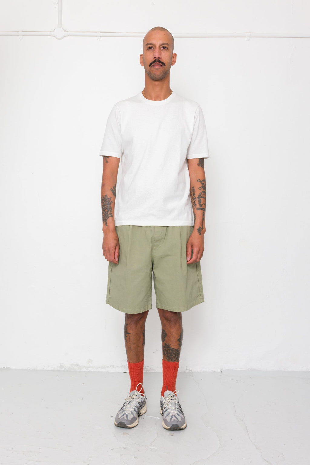 Relaxed Assembly Short - Light Olive Ripstop