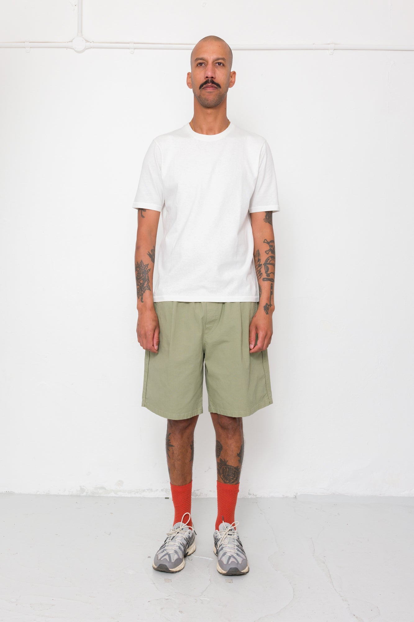 Relaxed Assembly Short - Light Olive Ripstop