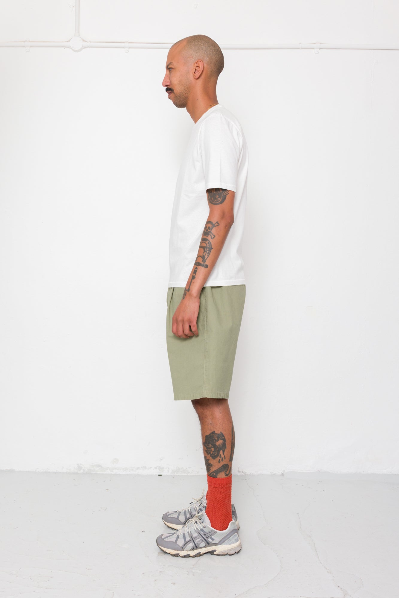 Relaxed Assembly Short - Light Olive Ripstop