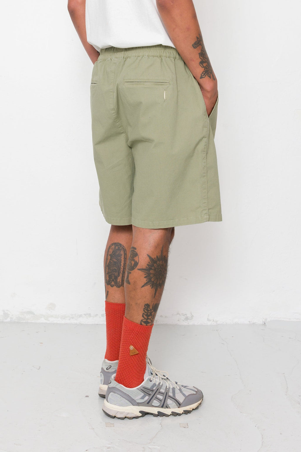 Relaxed Assembly Short - Light Olive Ripstop