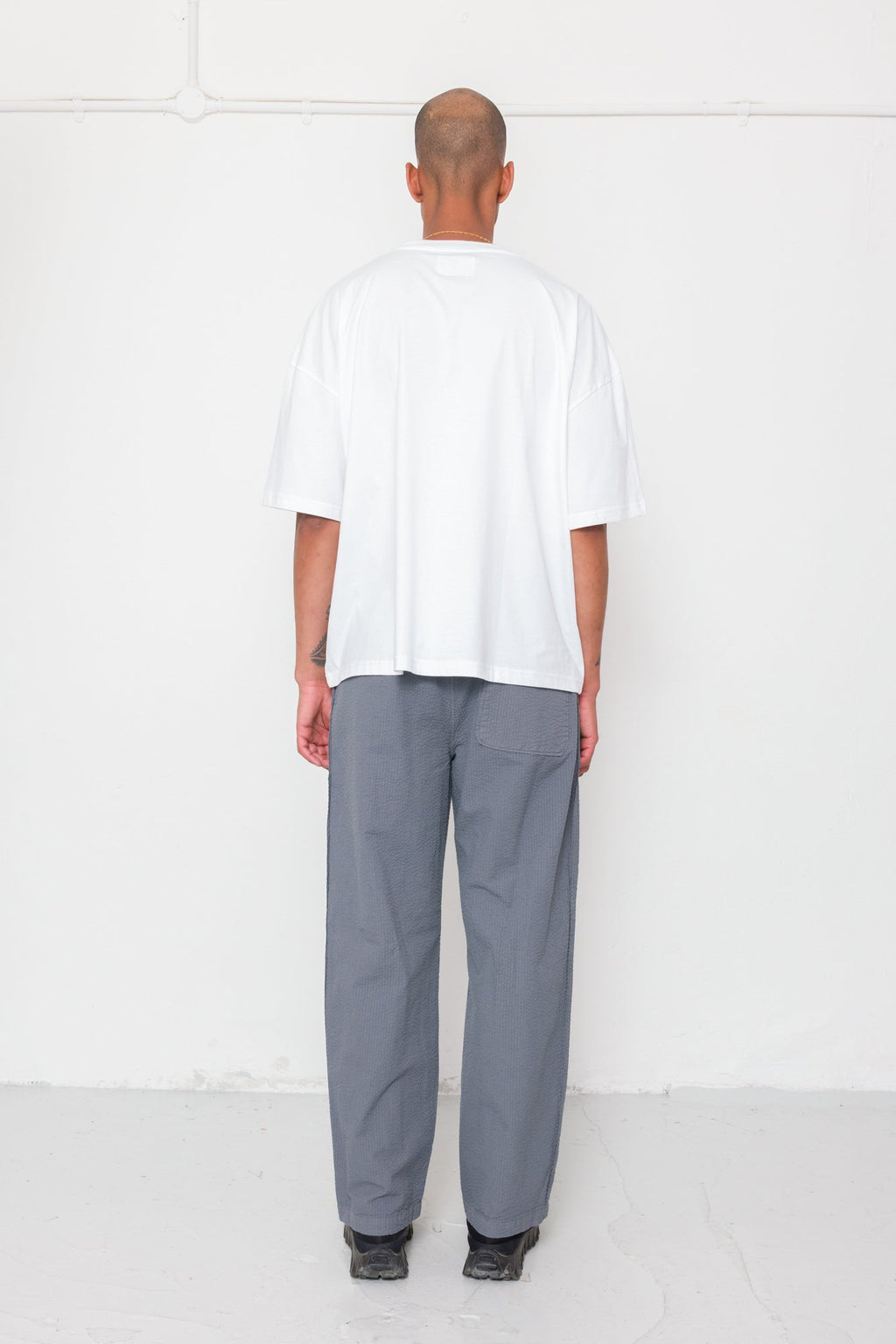 Oversized T-Shirt - White Slub