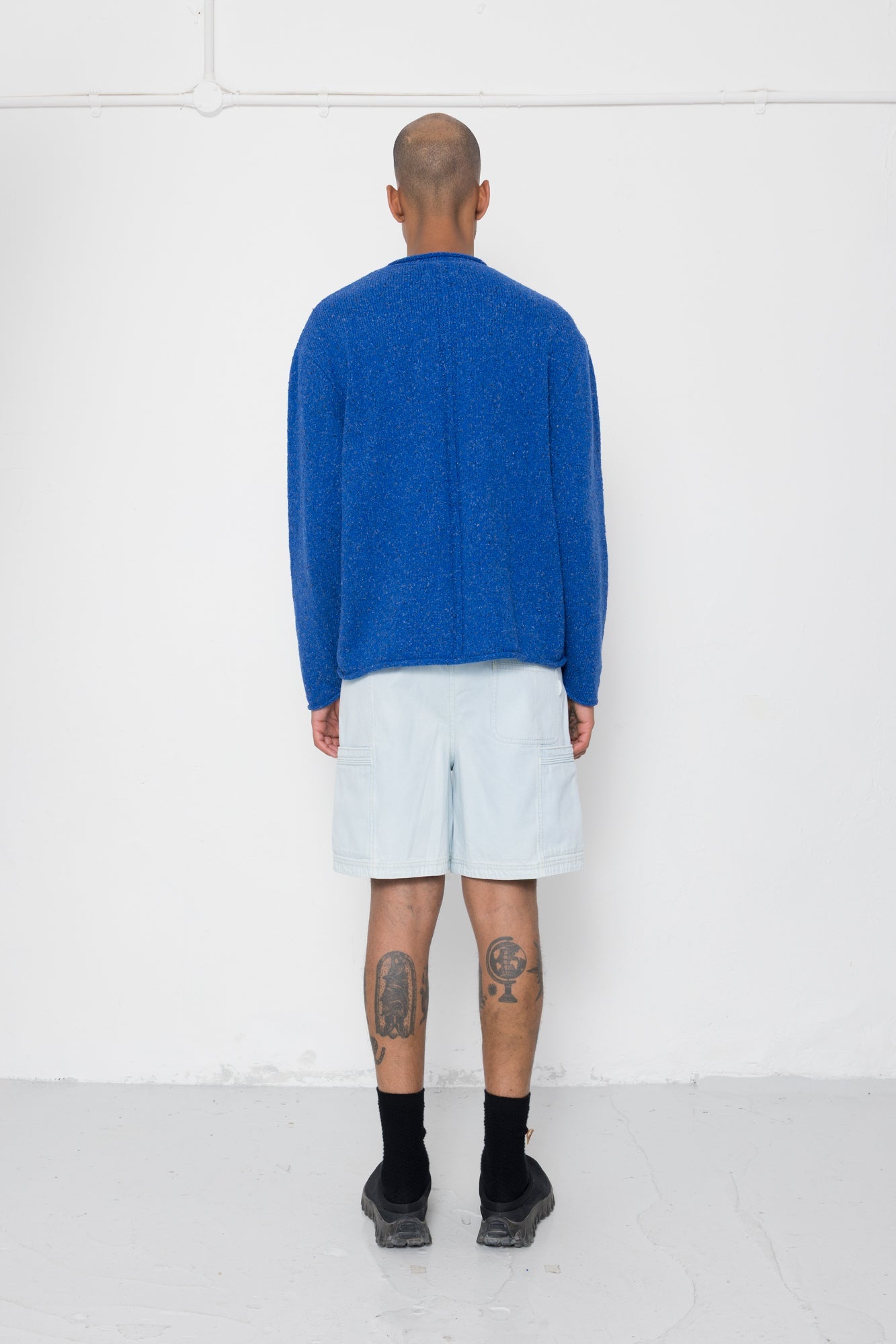 Slouch Crew - Bright Blue