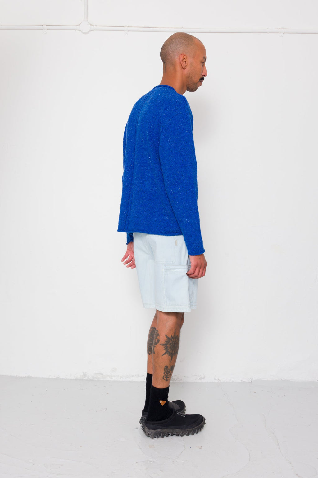 Slouch Crew - Bright Blue