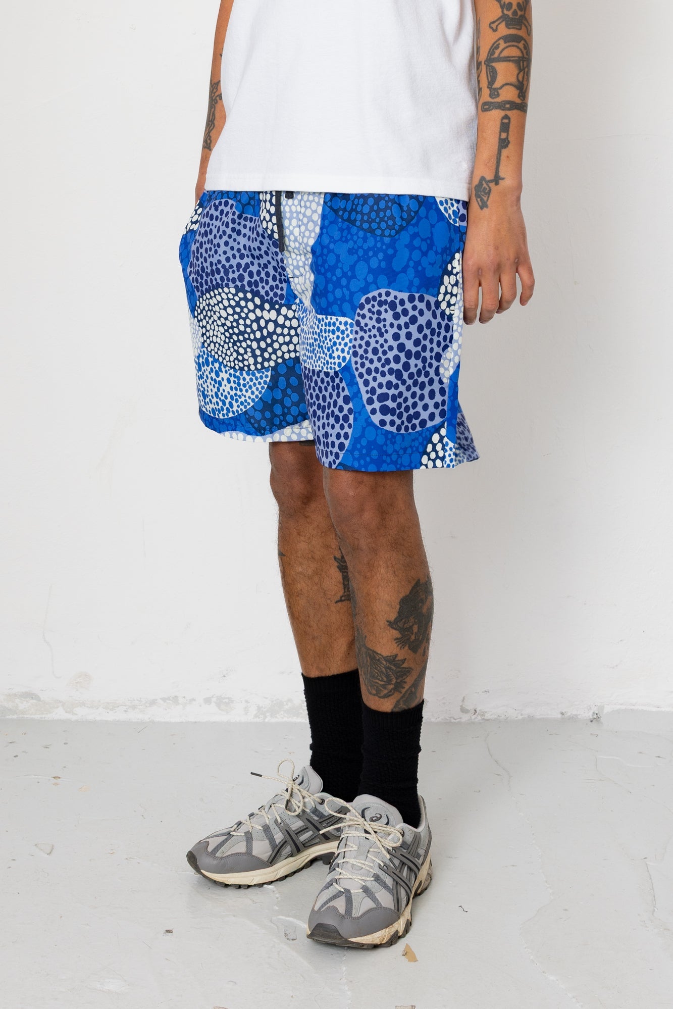 Swimshort - Dot Print Mono