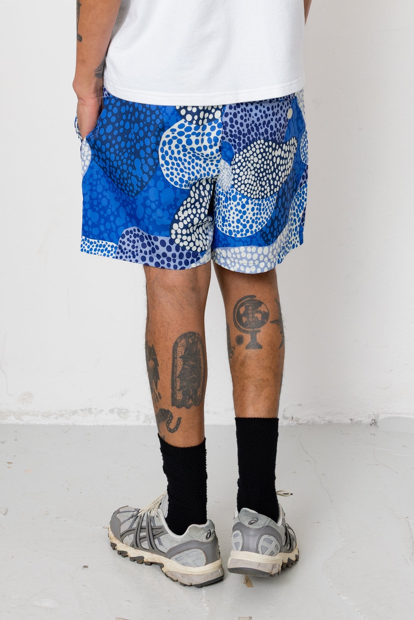 Swimshort - Dot Print Mono