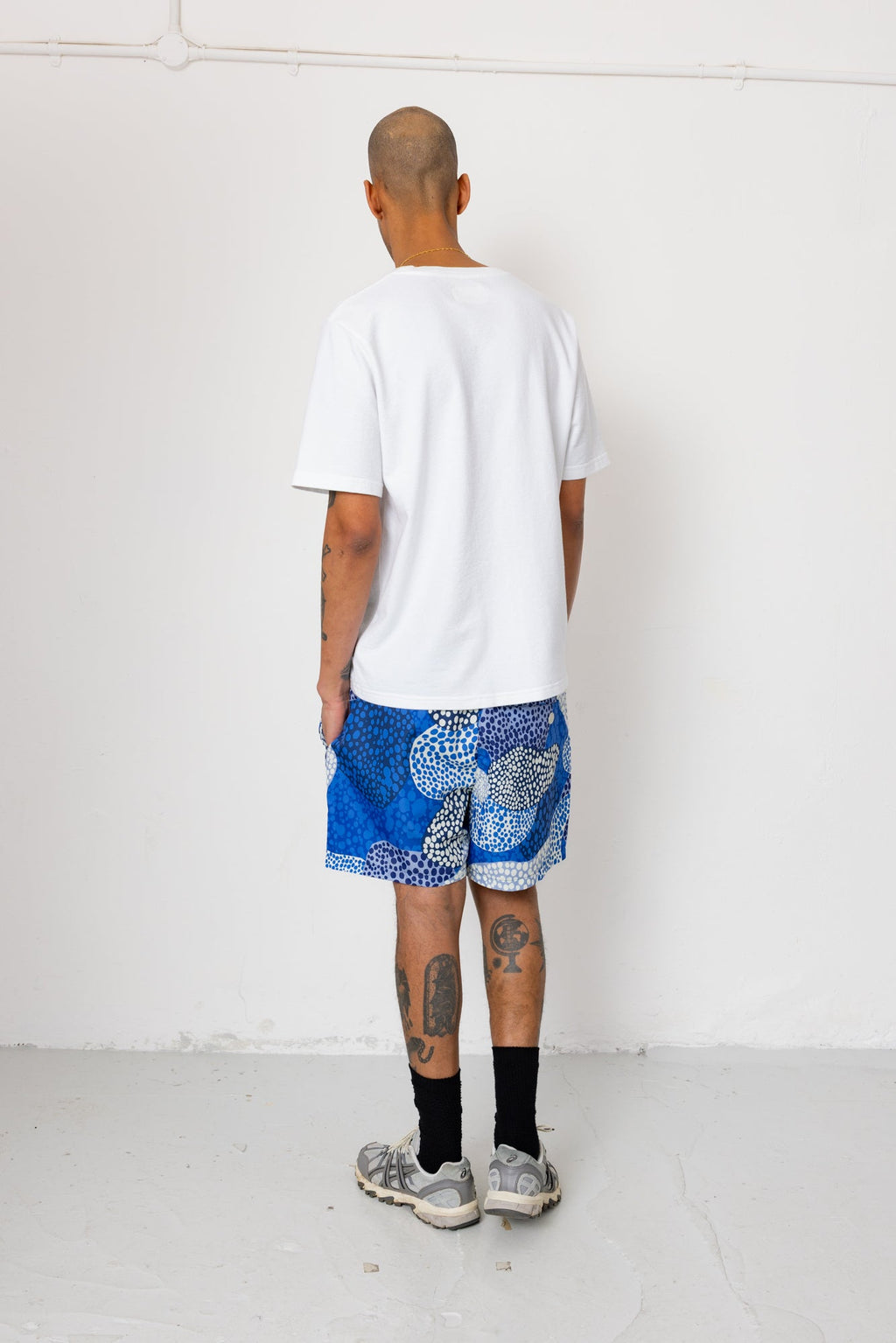 Swimshort - Dot Print Mono