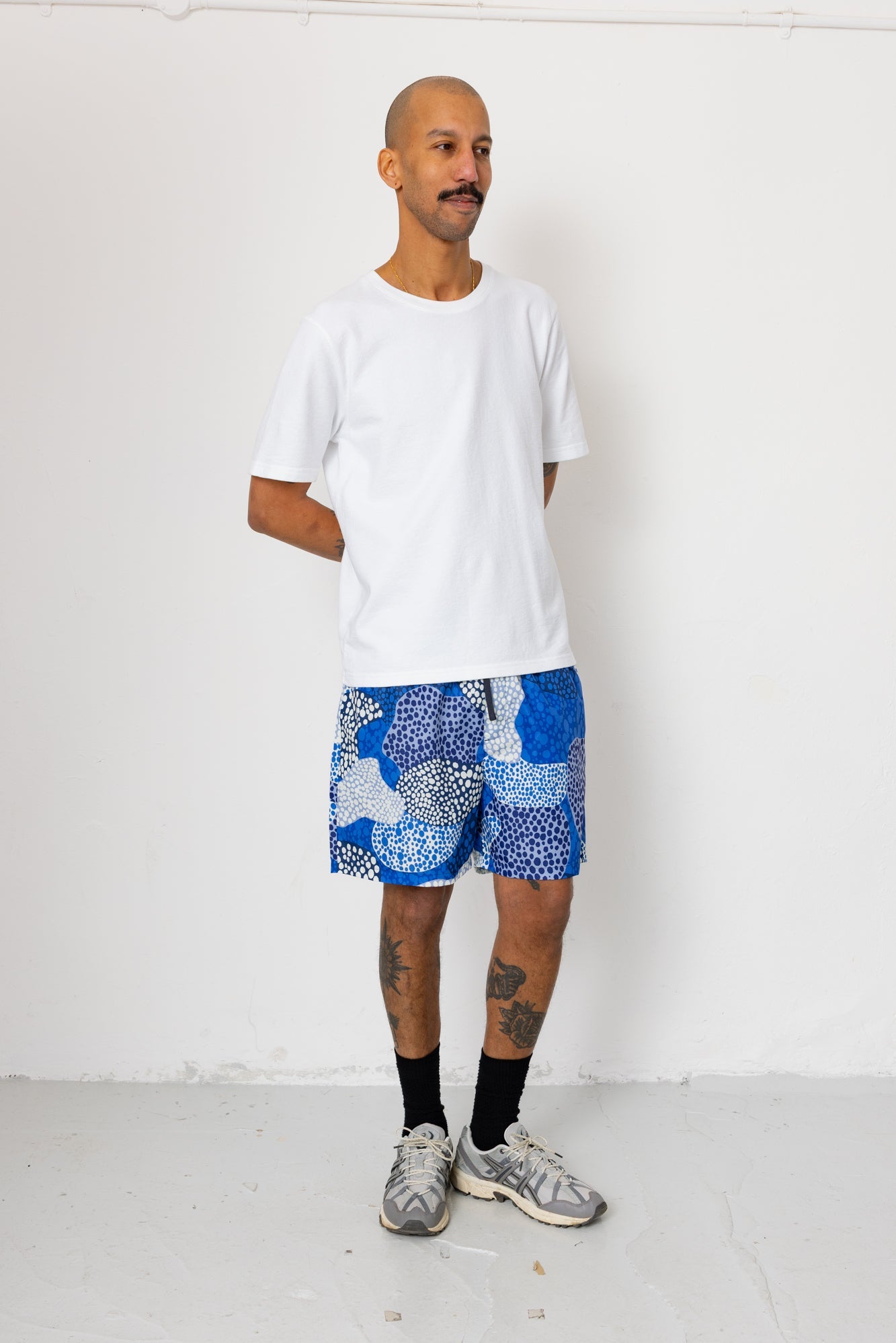 Swimshort - Dot Print Mono