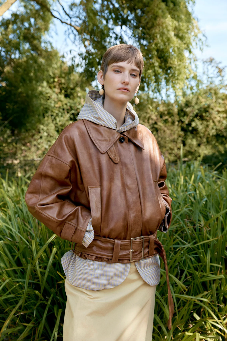 Cawley | Holborn Leather Nara Jacket
