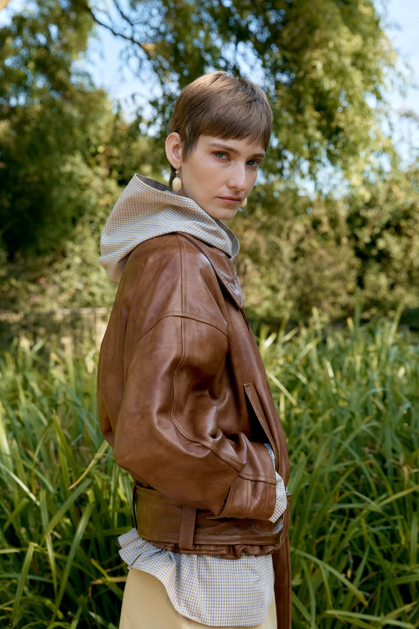 Cawley | Holborn Leather Nara Jacket