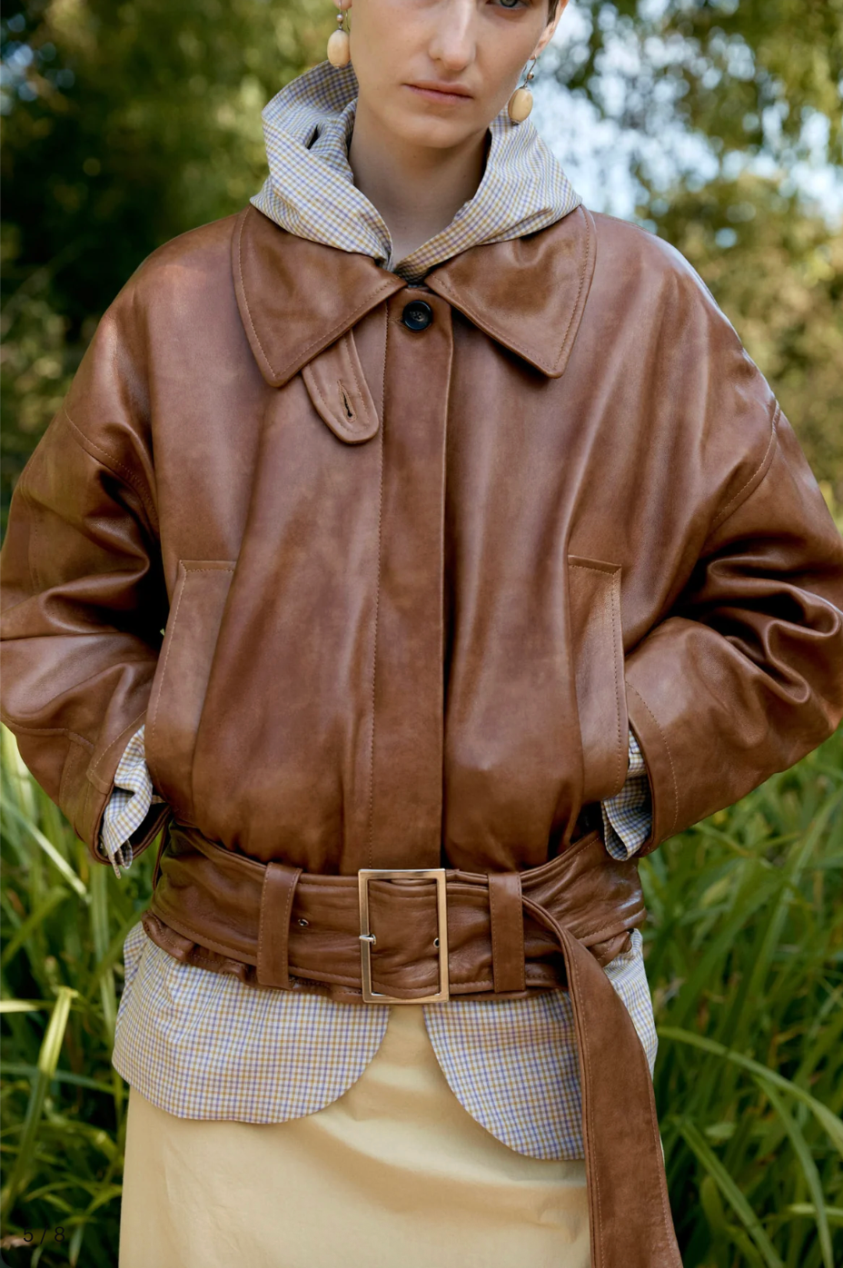 Cawley | Holborn Leather Nara Jacket