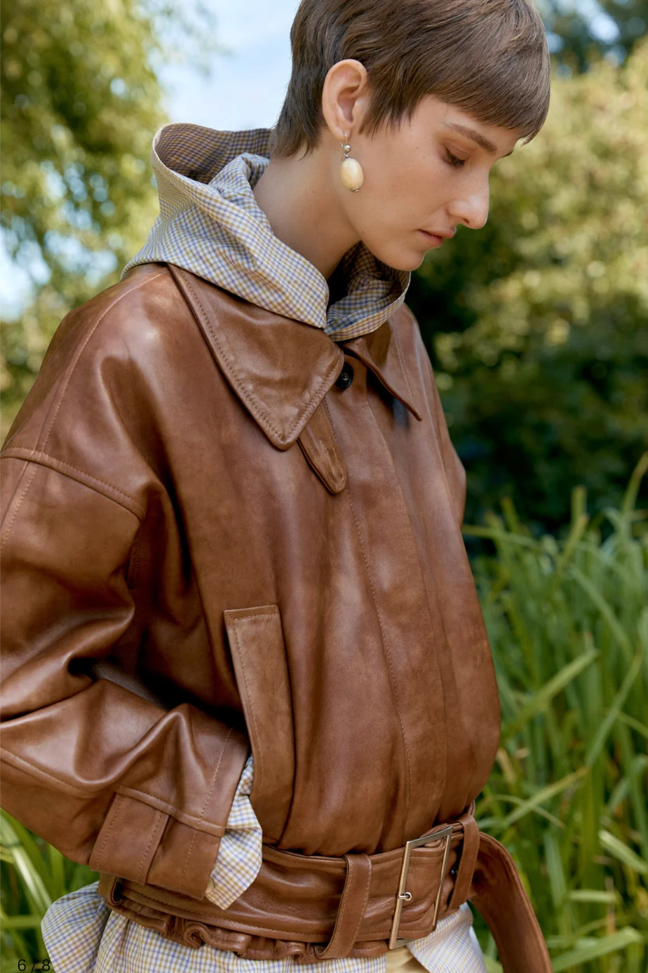 Cawley | Holborn Leather Nara Jacket