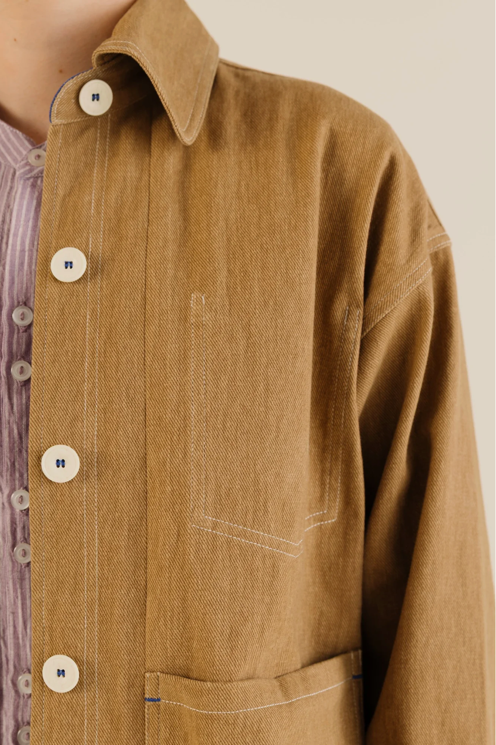 Sideline | Josie Jacket - Toffee Denim
