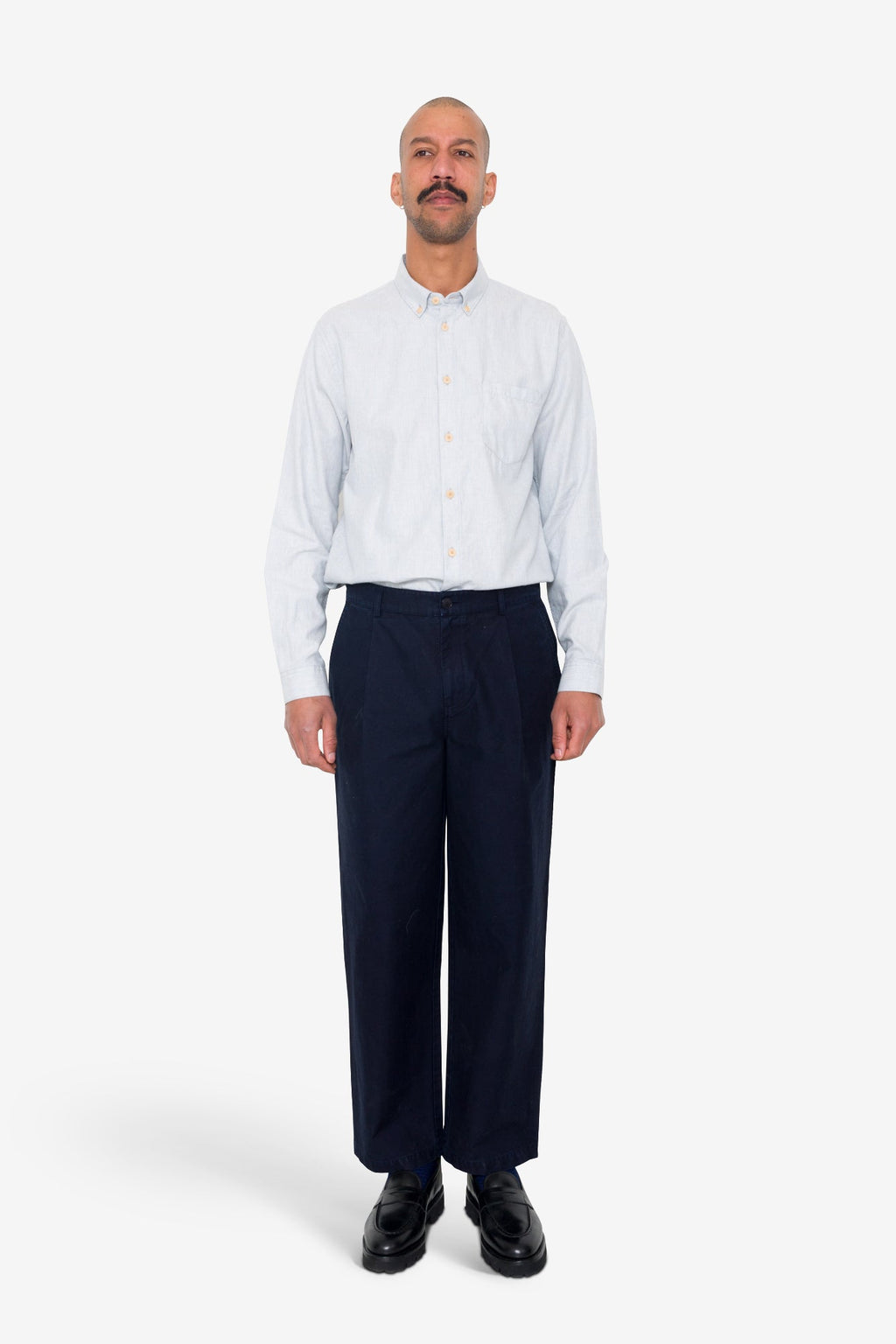 Wide Fit Trouser - Ink