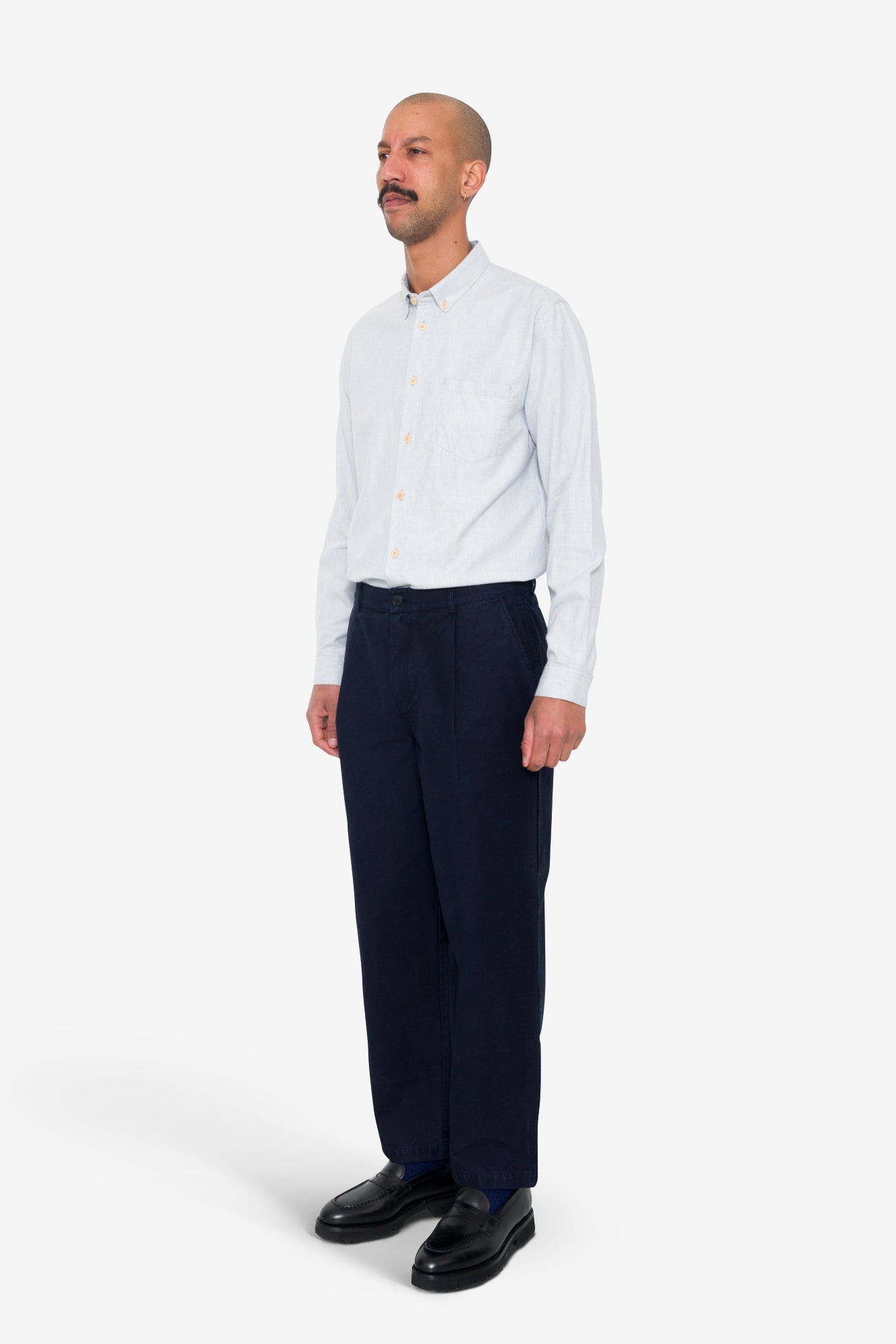 Wide Fit Trouser - Ink