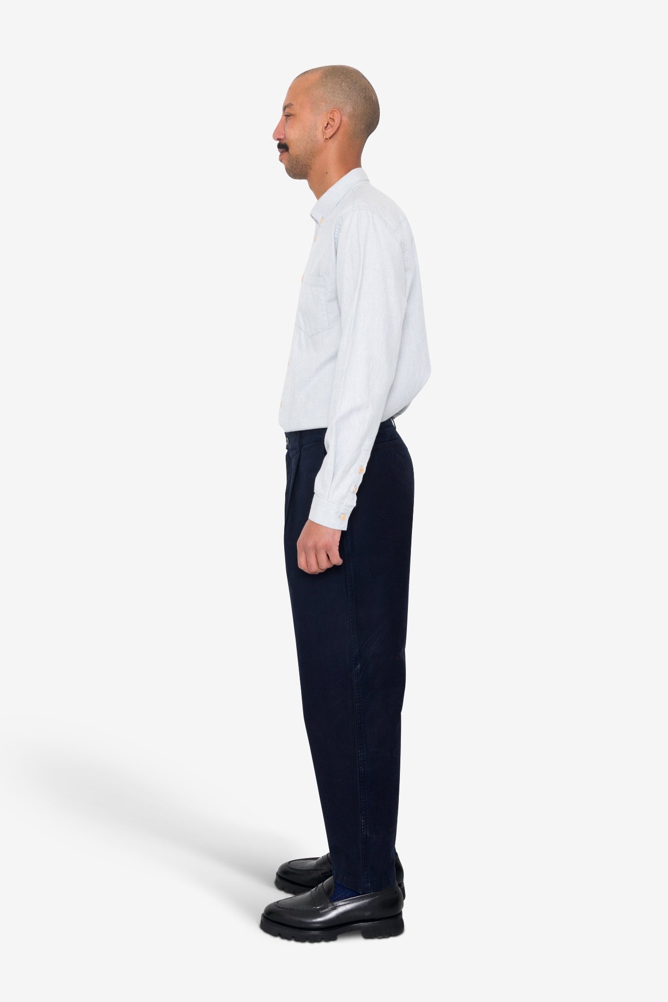 Wide Fit Trouser - Ink