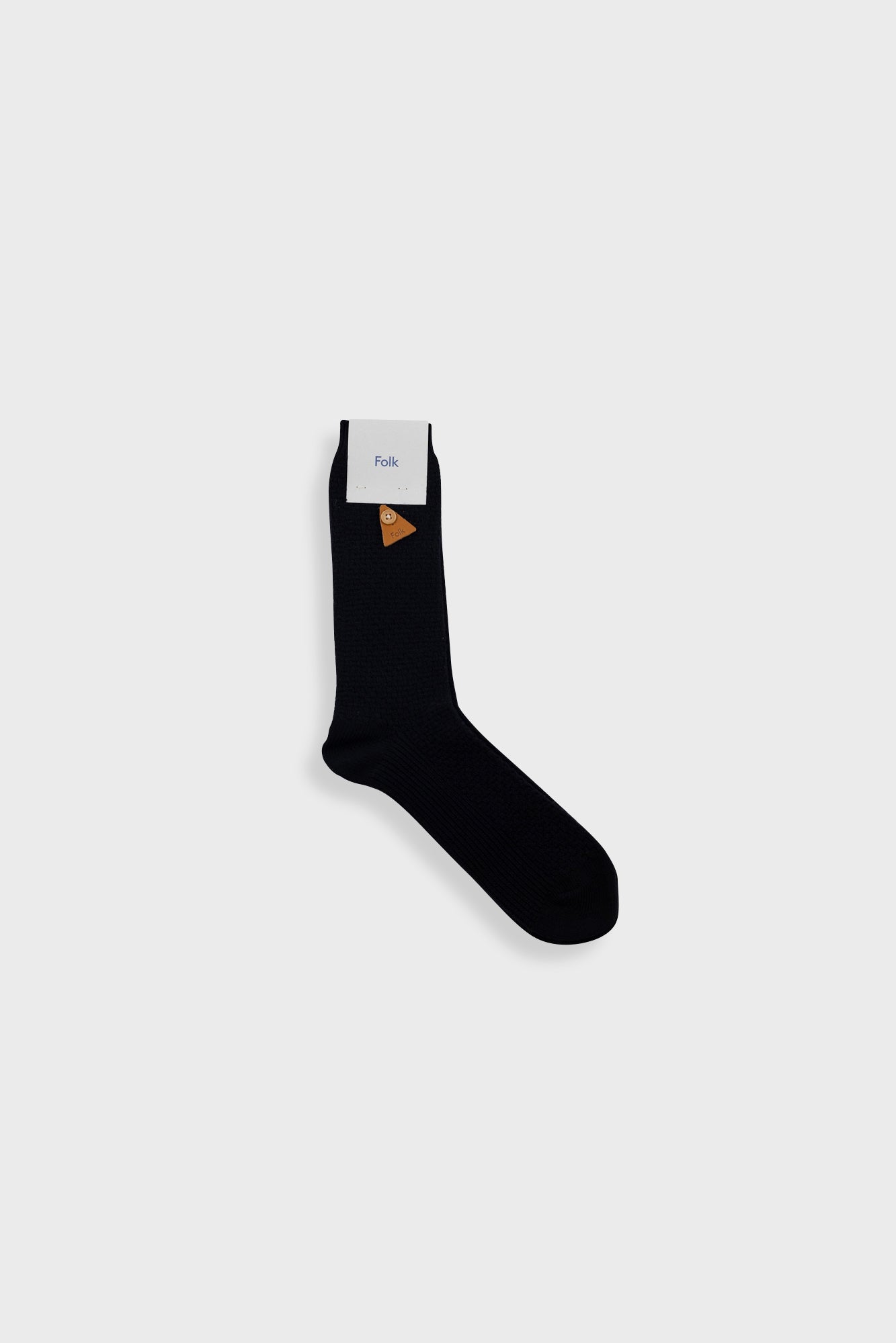 Waffle Sock - Black