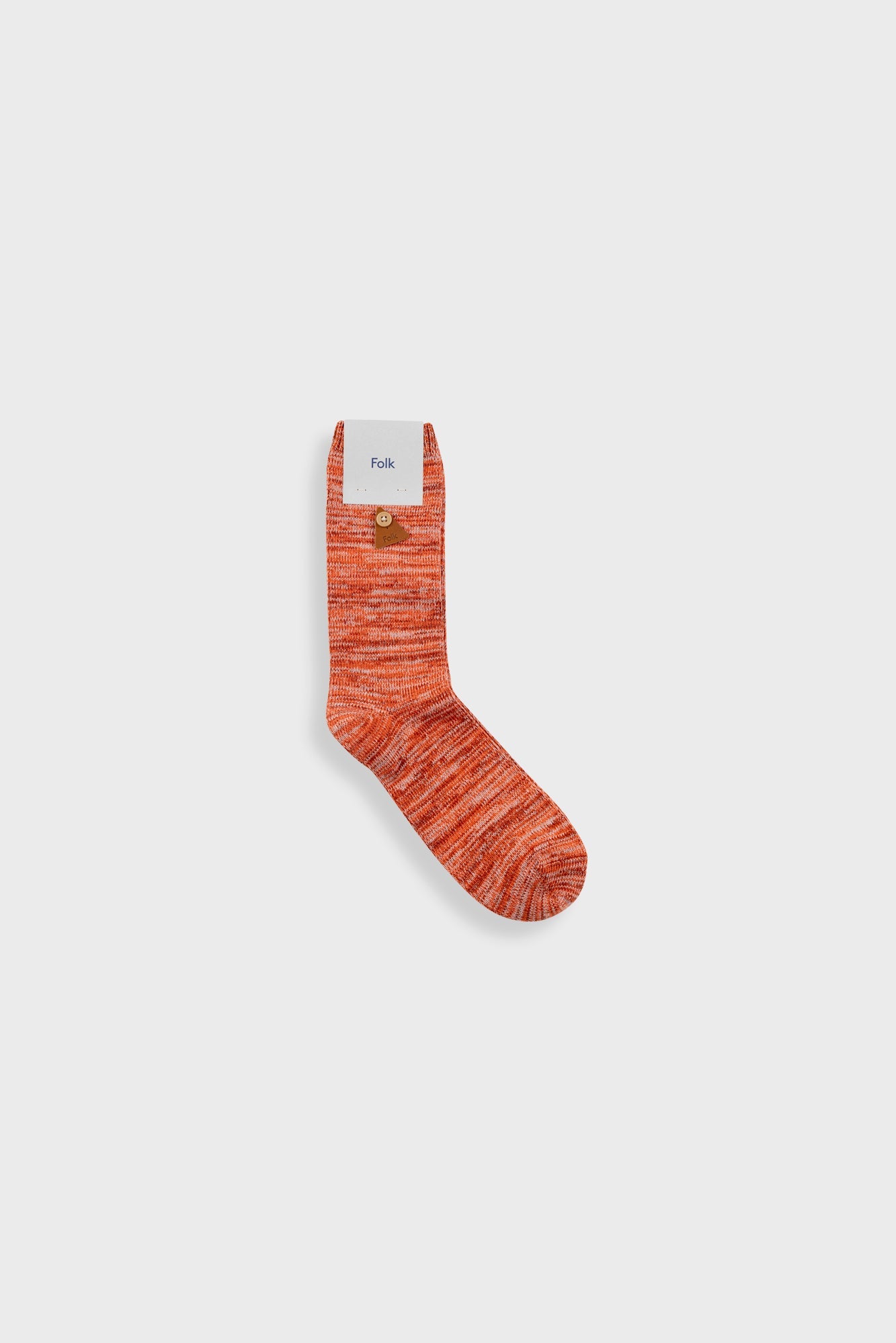 Melange Sock - Red Oxide Mix
