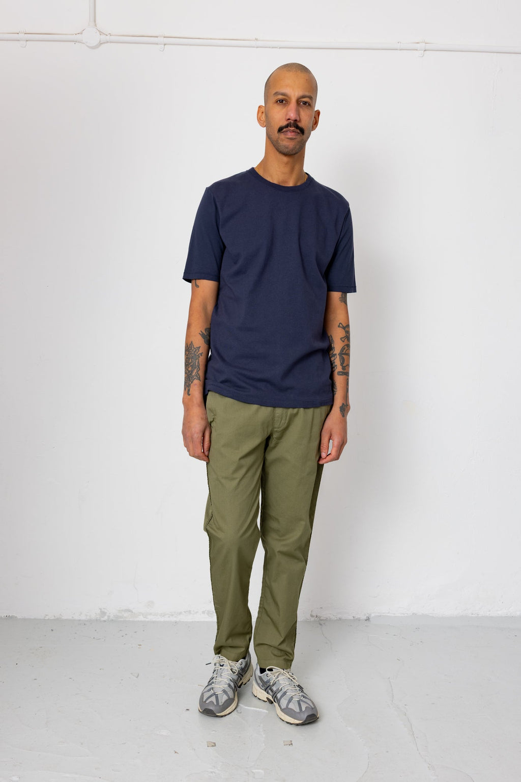 Drawcord Trousers - Khaki