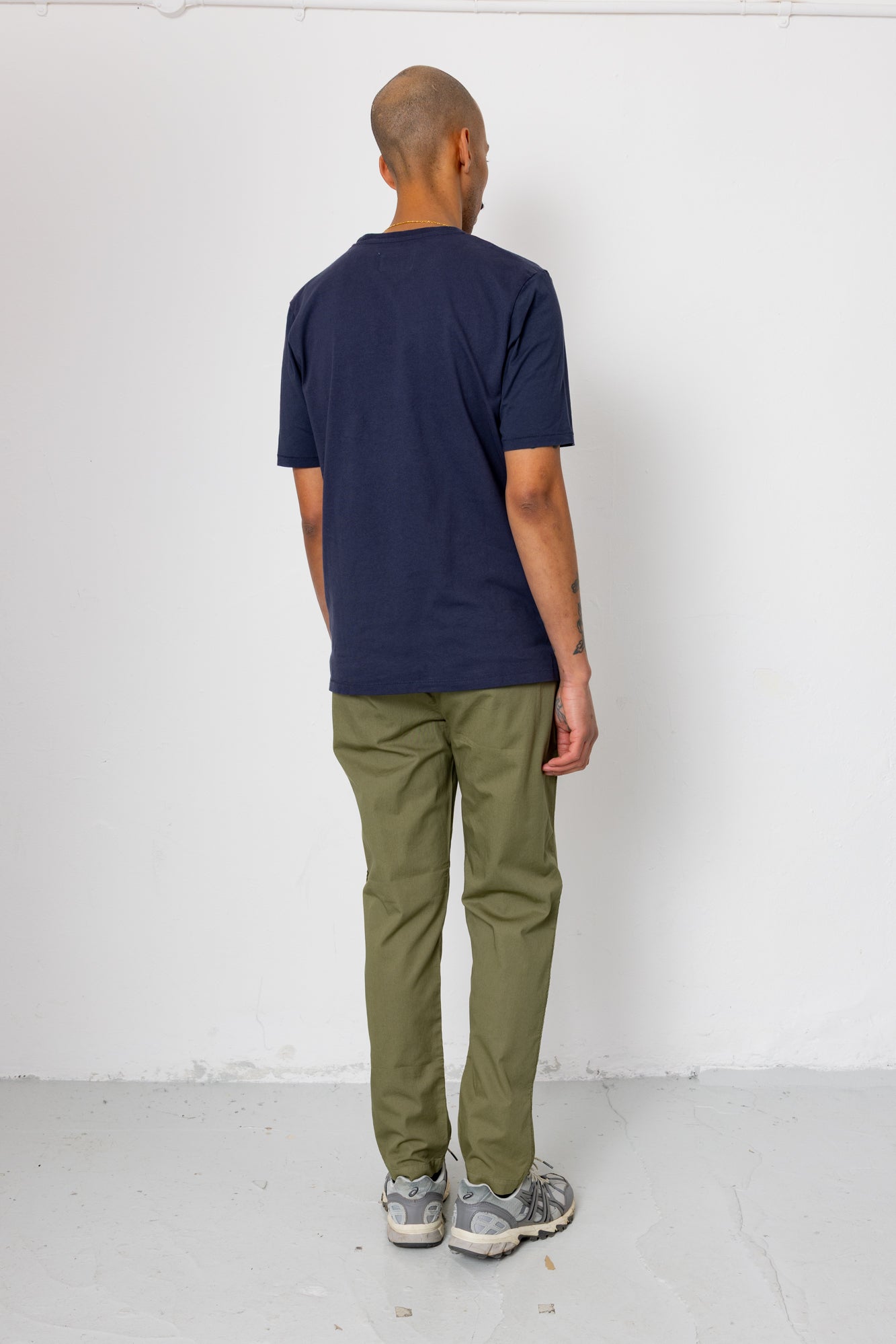 Drawcord Trousers - Olive