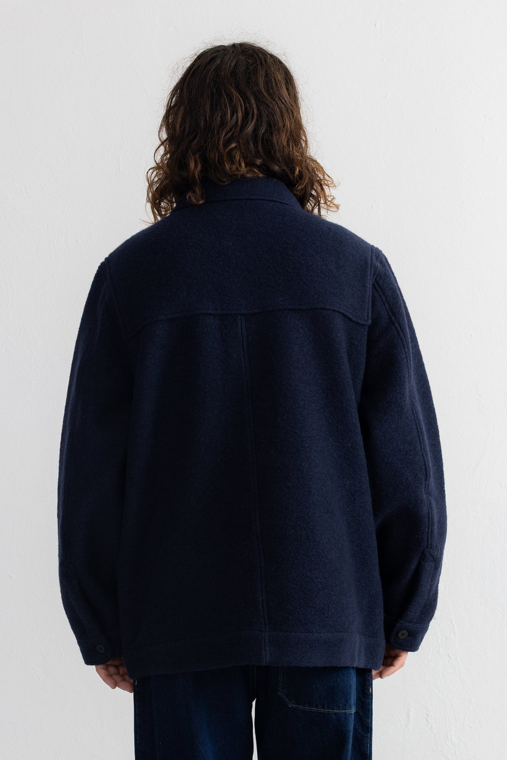 Duffle Coat - Navy Wool