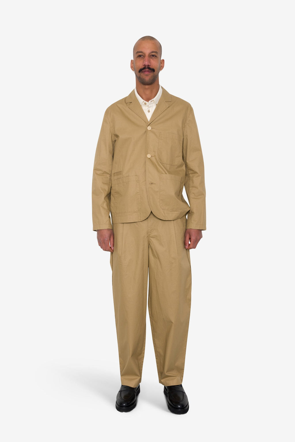 Wide Fit Blazer - Sand