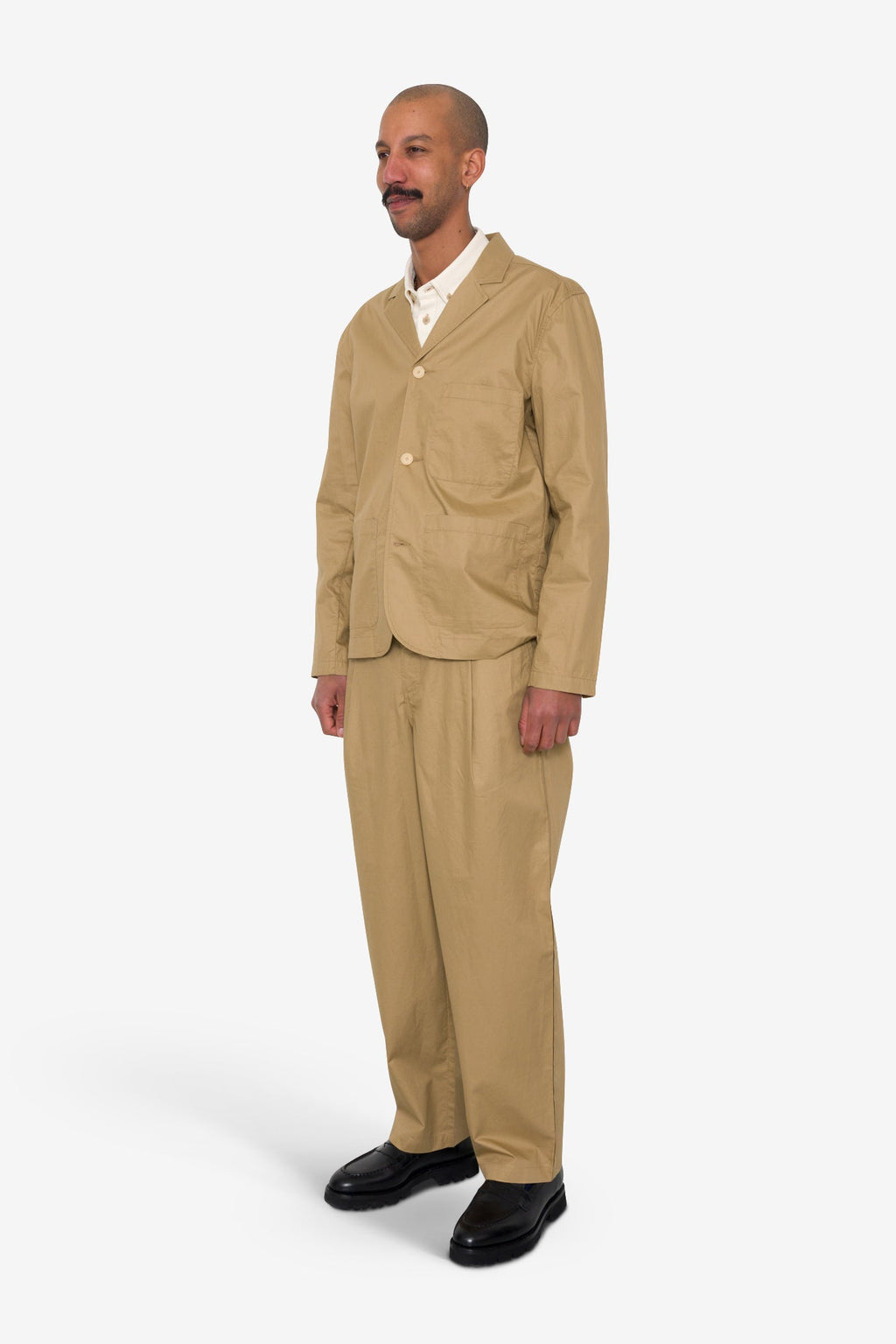 Wide Fit Blazer - Sand