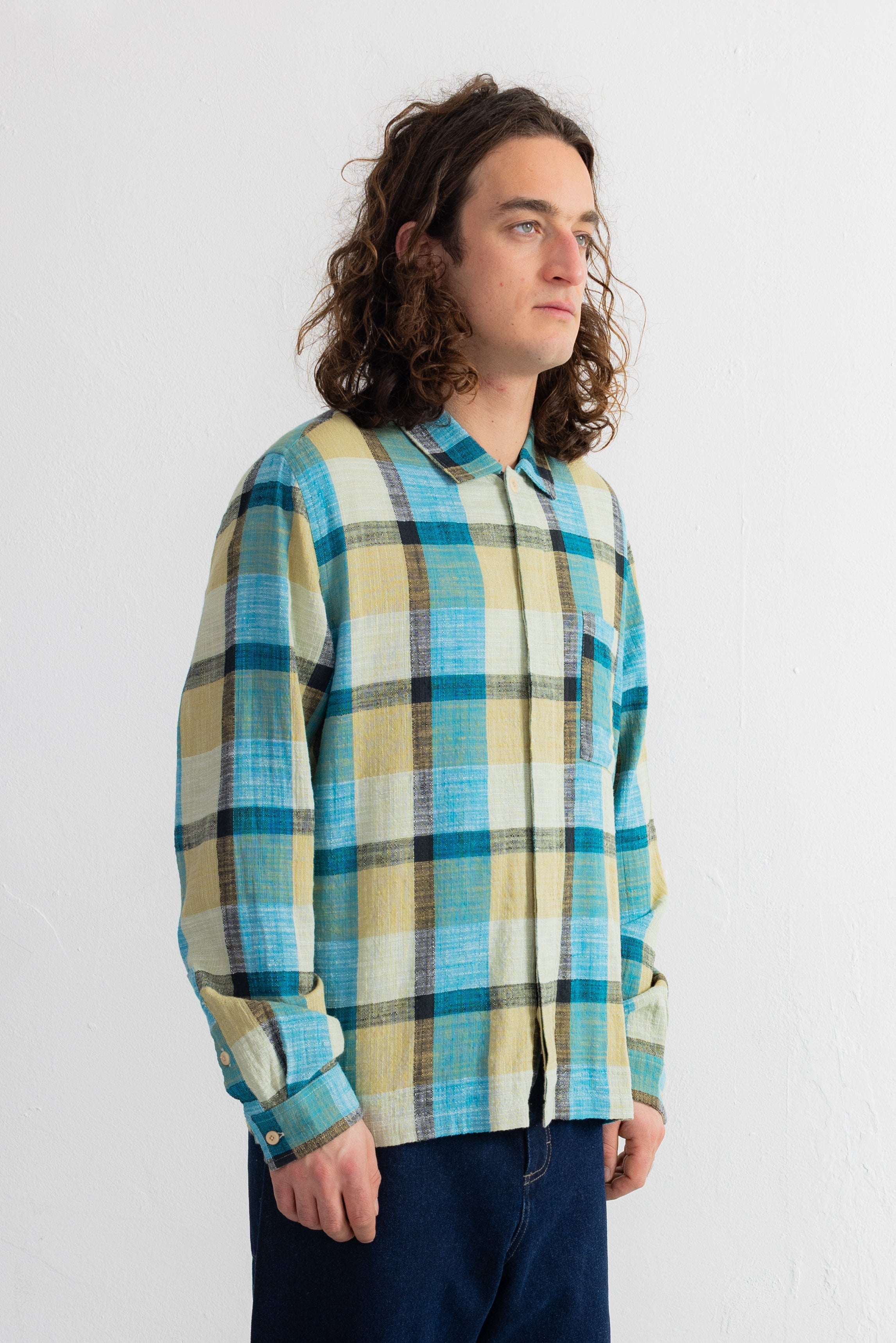 Patch Shirt - Multigingham Check