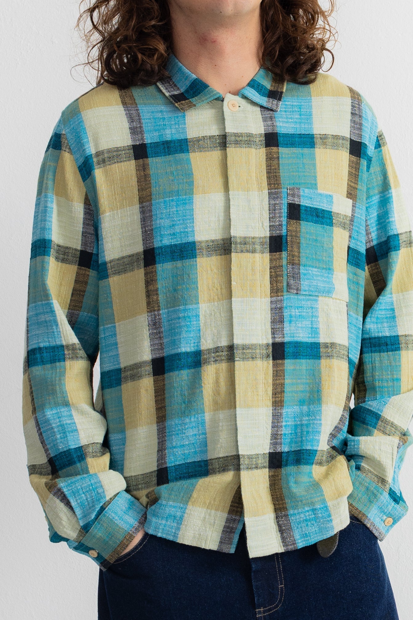 Patch Shirt - Multigingham Check
