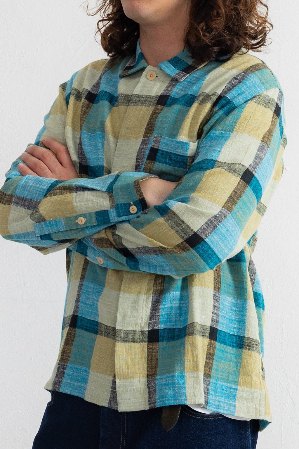 Patch Shirt - Multigingham Check