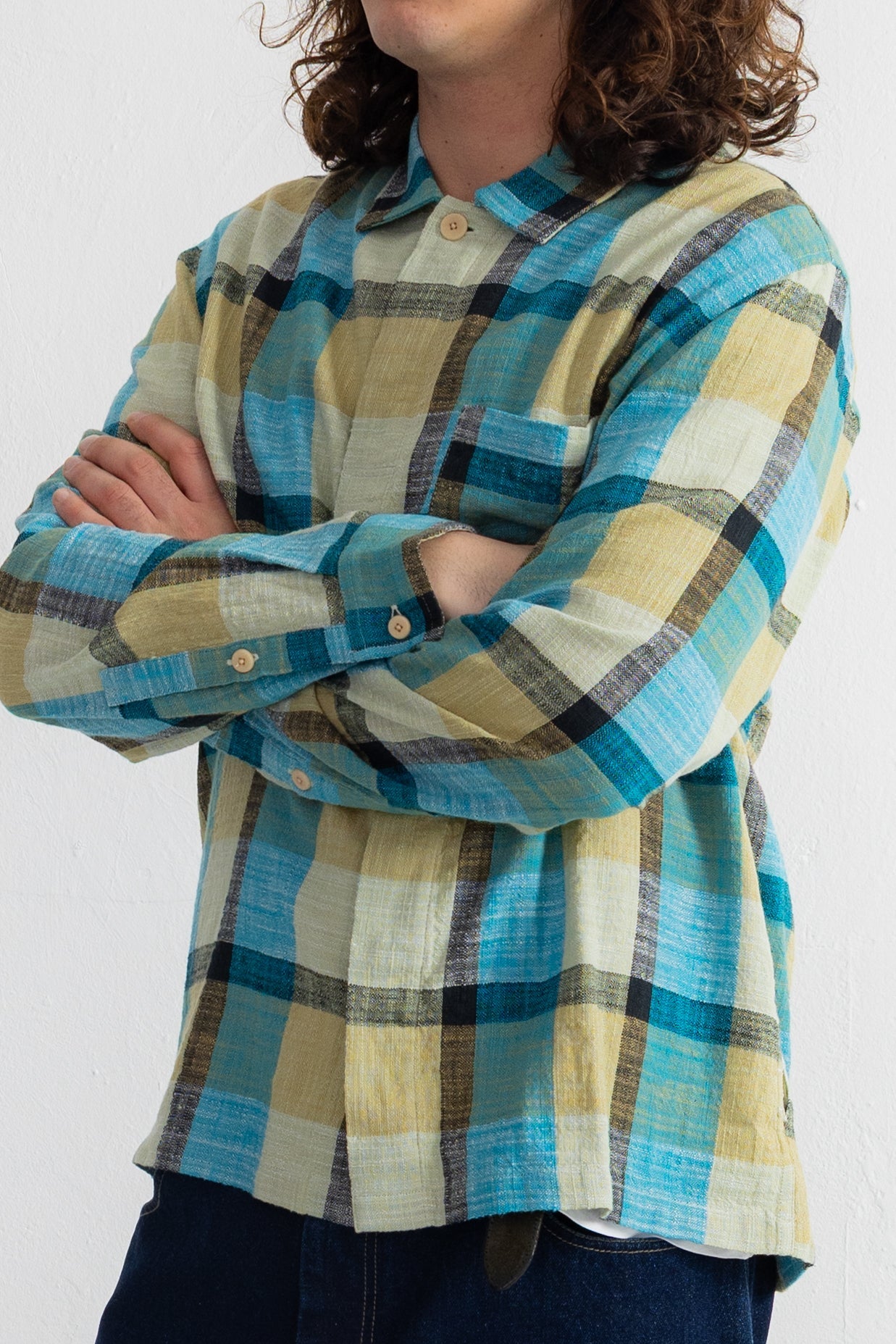 Patch Shirt - Multigingham Check