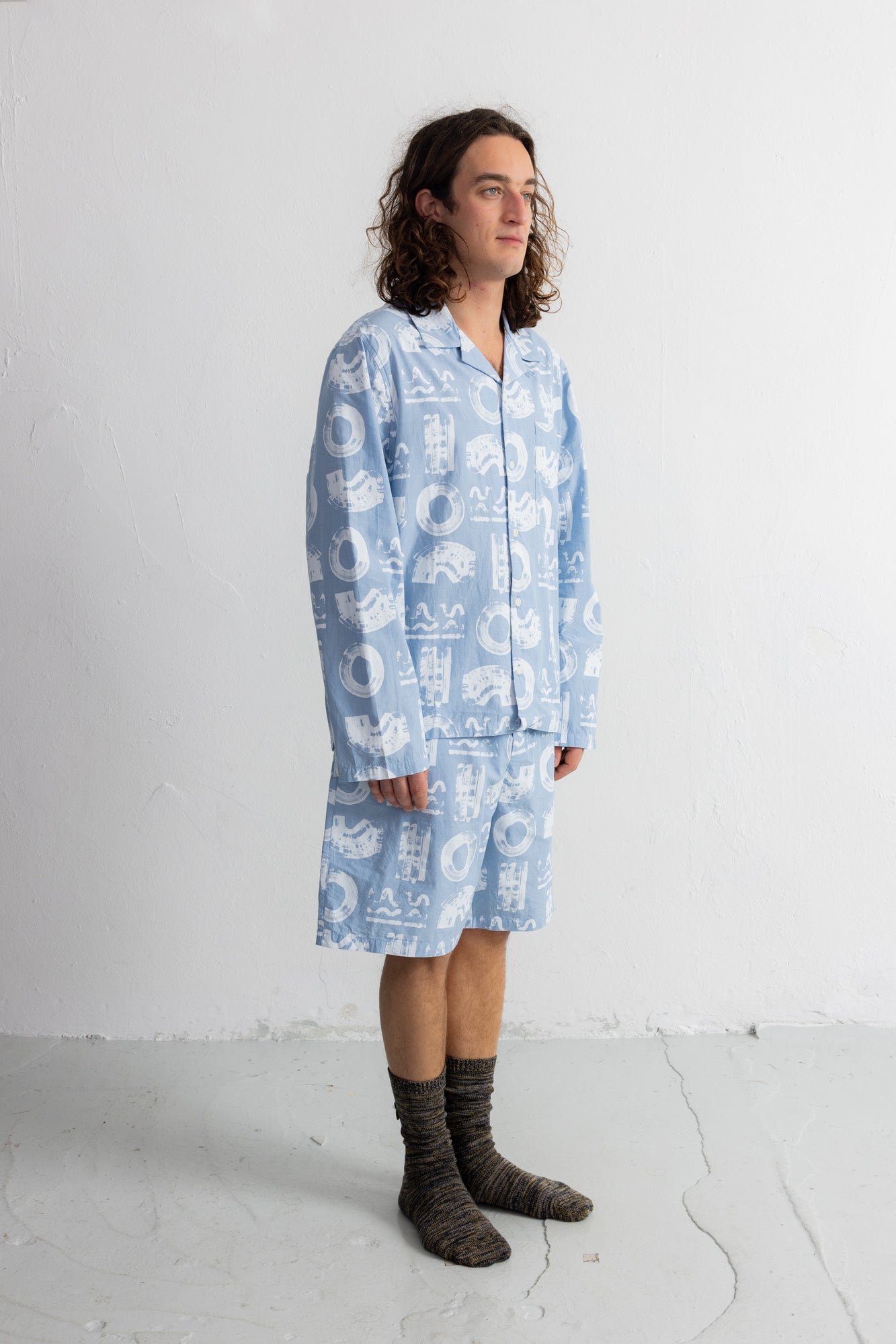Loungewear Short - Icon Print | Kate Gibb