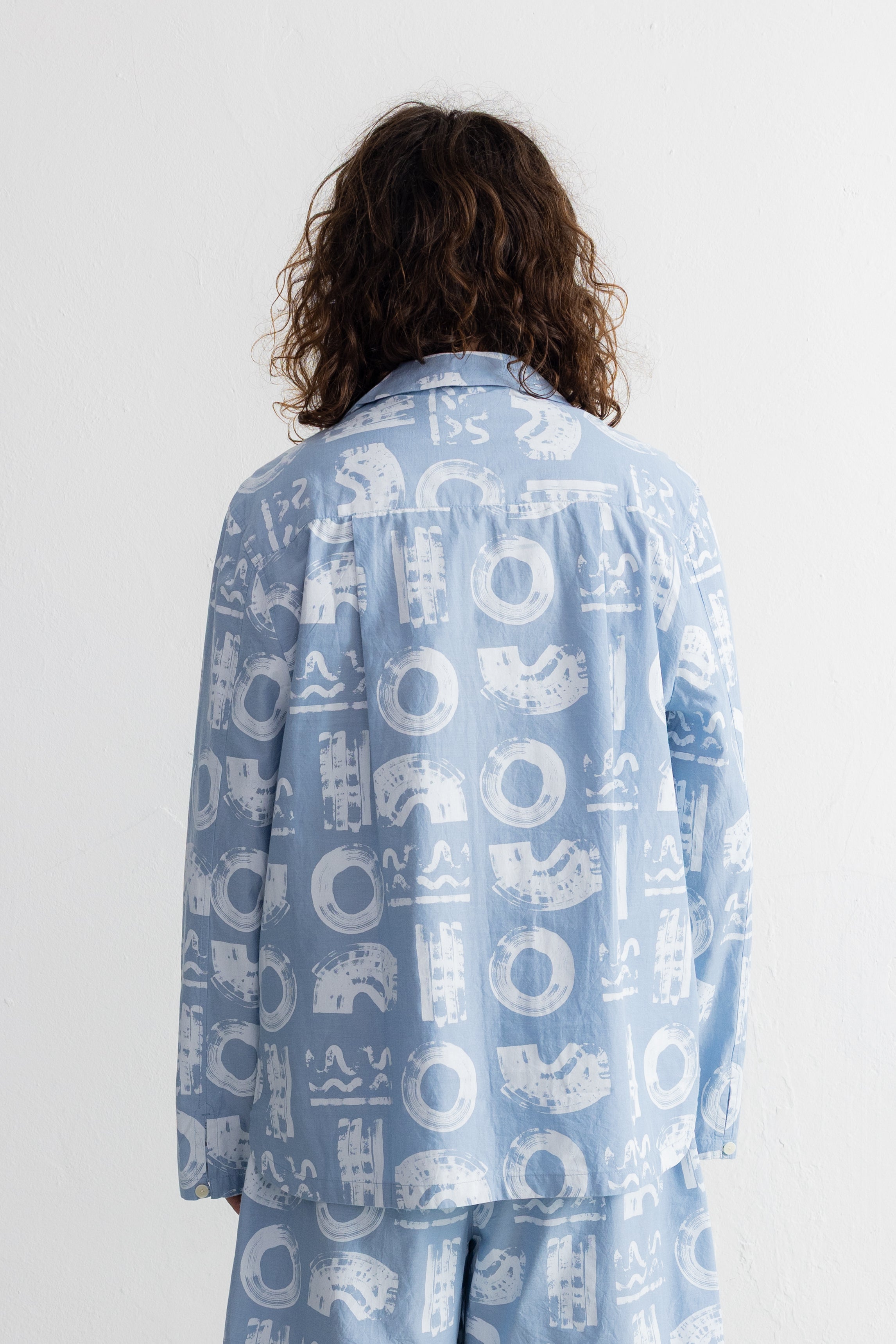 Loungewear Shirt - Icon Print | Kate Gibb