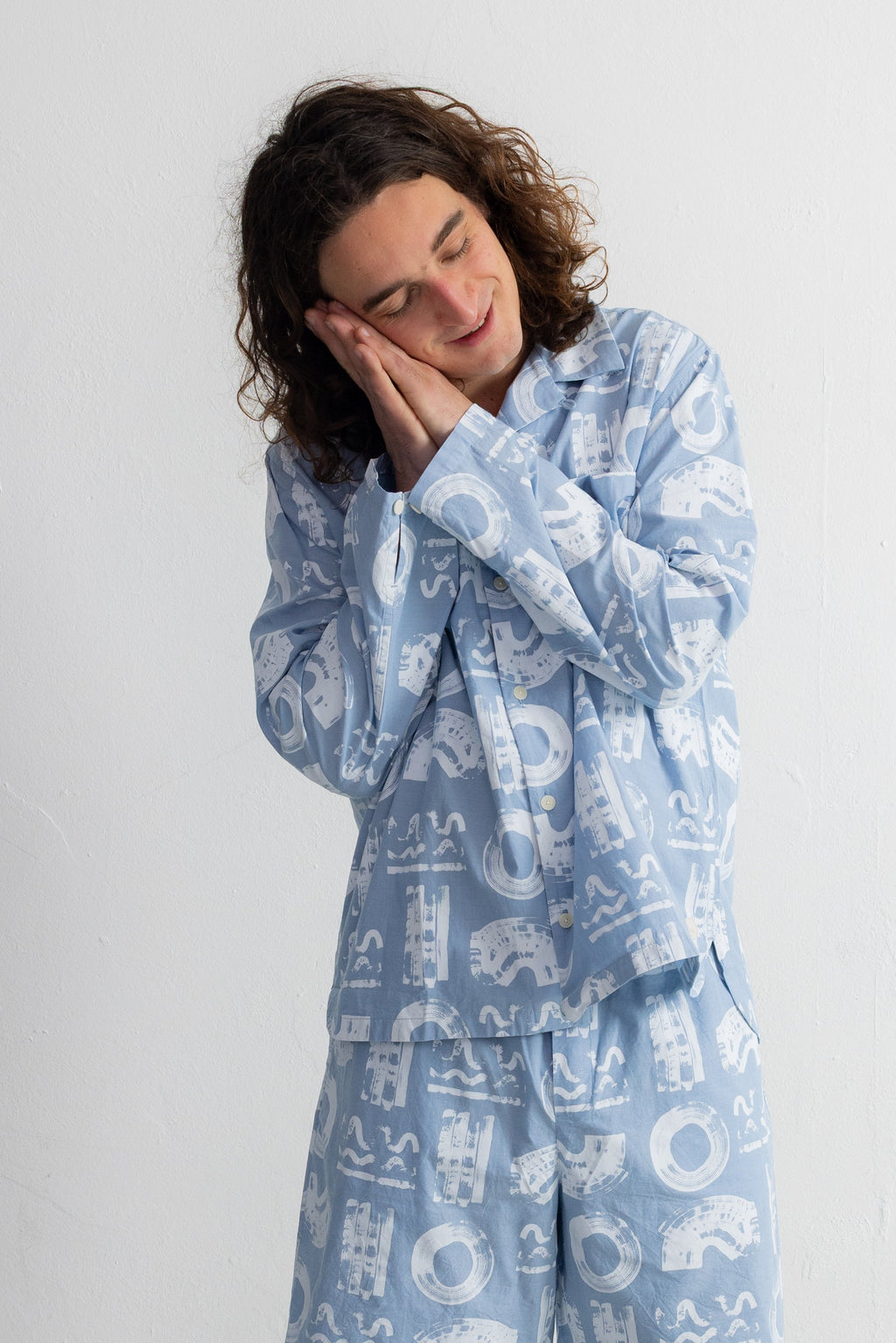 Loungewear Shirt - Icon Print | Kate Gibb