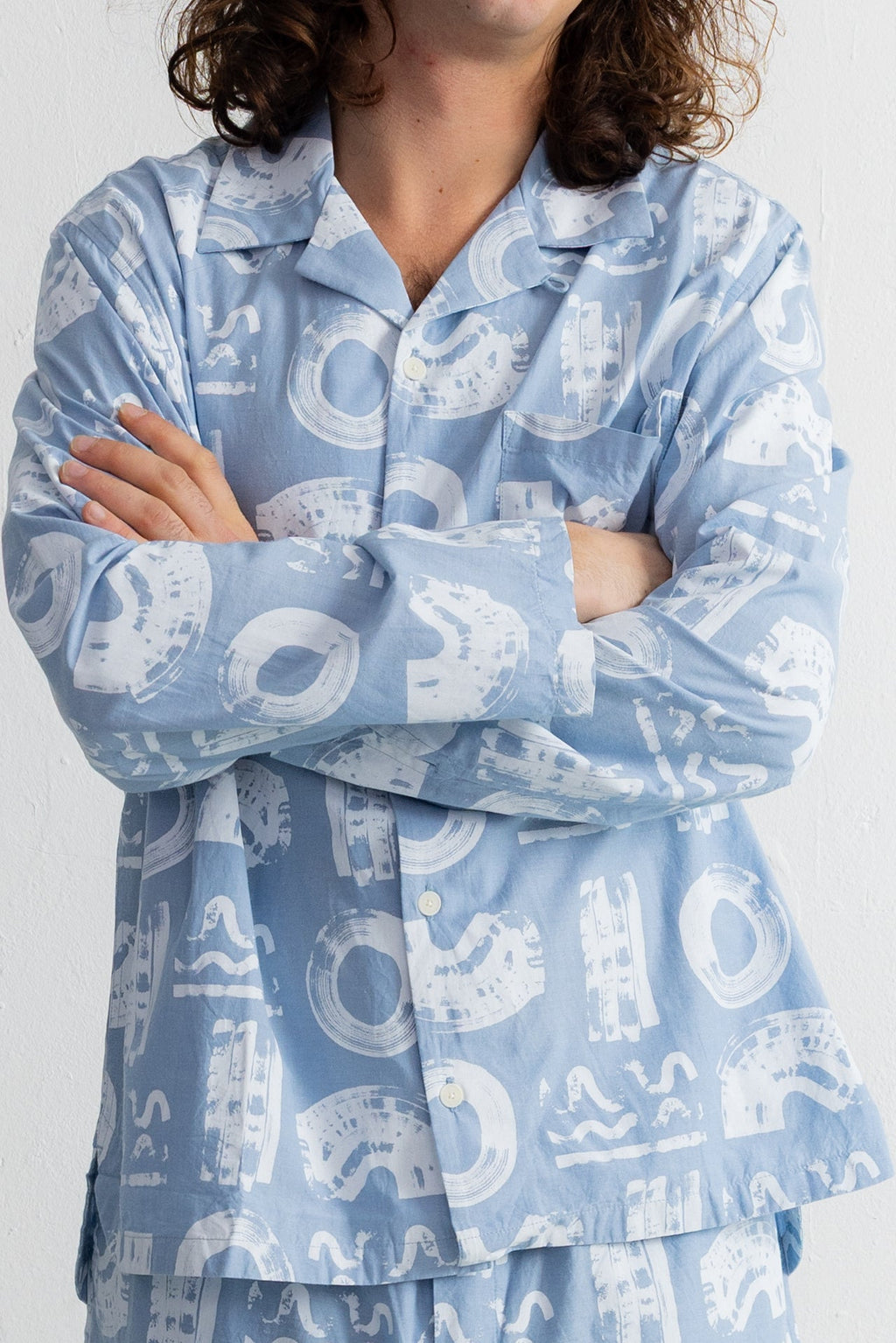 Loungewear Shirt - Icon Print | Kate Gibb