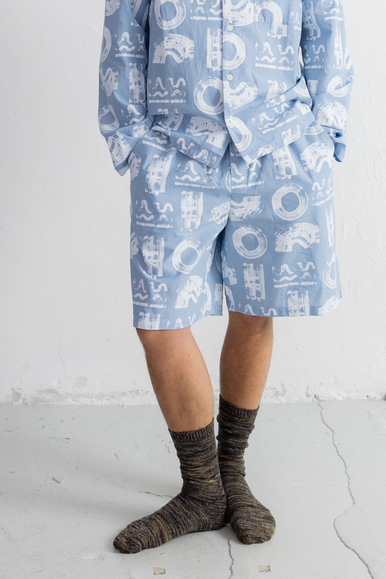 Loungewear Short - Icon Print | Kate Gibb