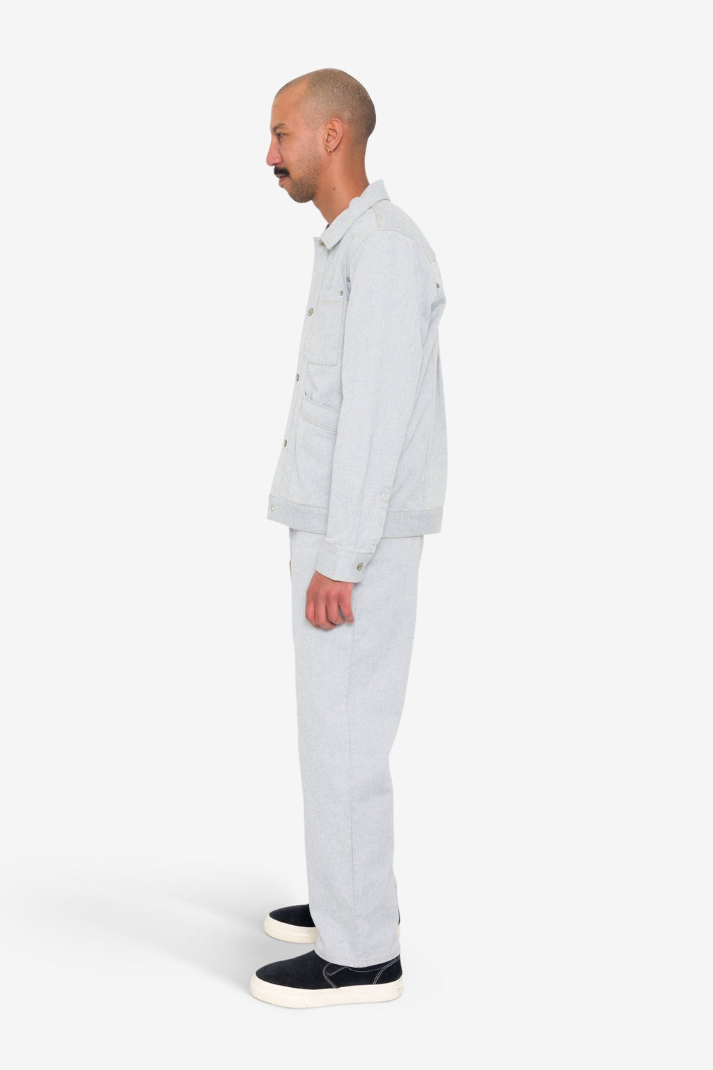 Meyer Jacket - Ice Blue Twill Denim