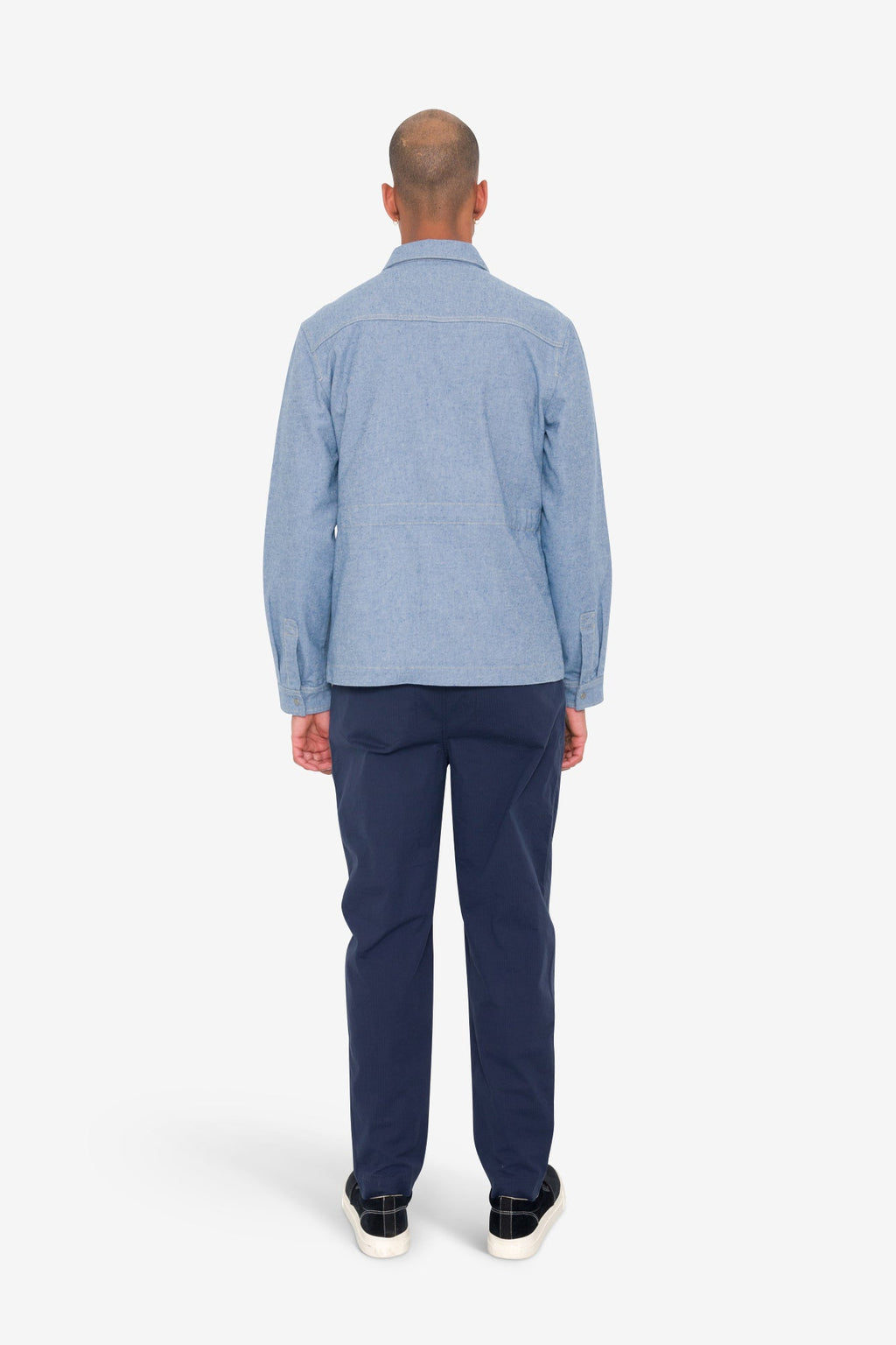 Assembly Jacket - Reverse Ice Blue Twill Denim